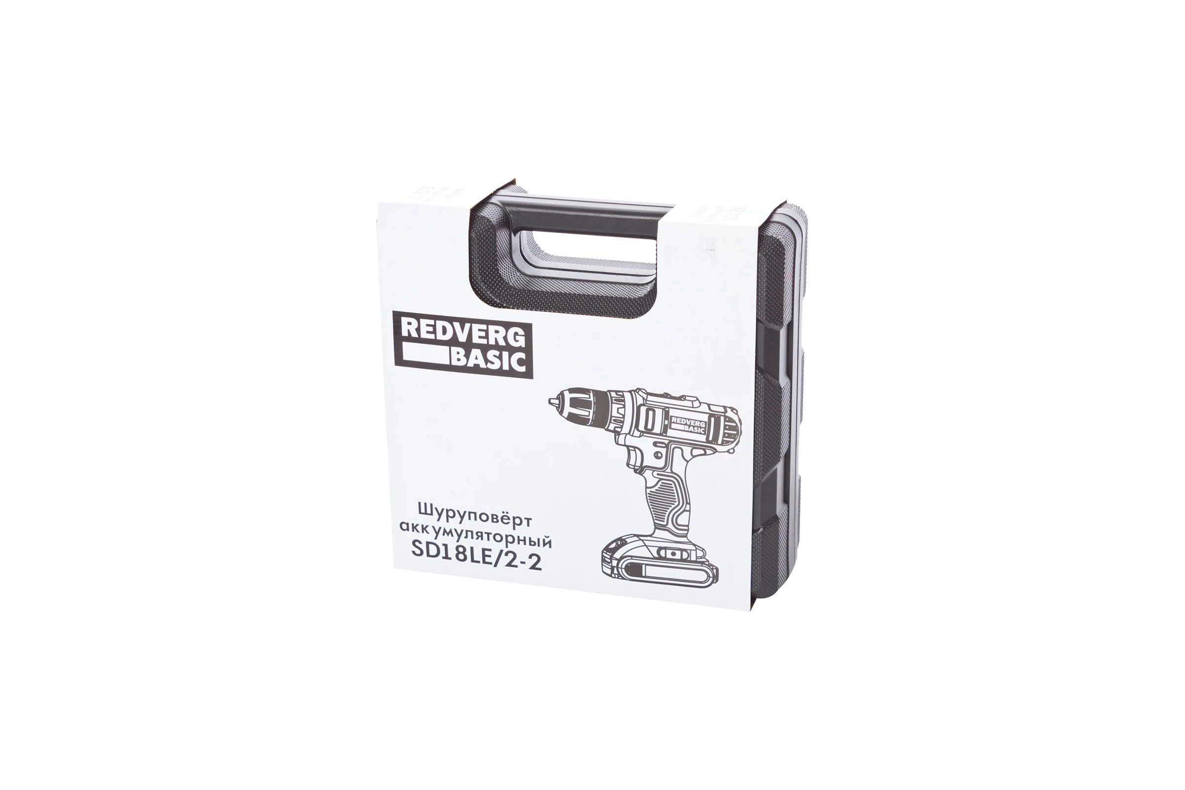 Аккумуляторный шуруповерт REDVERG Basic SD18LE/2-2 6680824