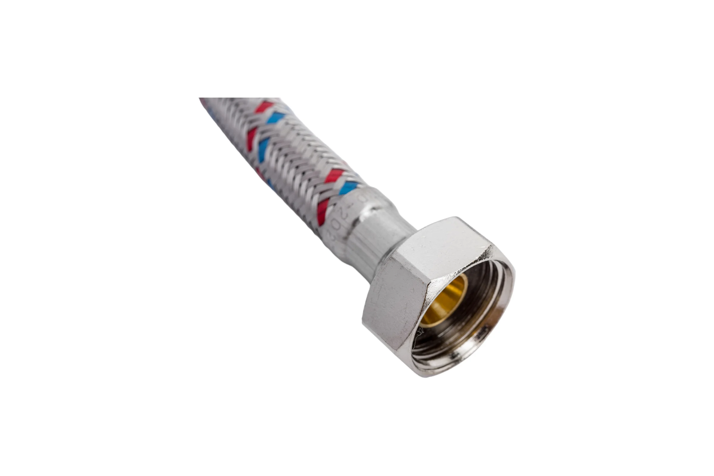 Гибкая подводка для воды ELKA (оплетка нерж.сталь)1/2", вр/вр, 150см EL.LK.101.33.0150