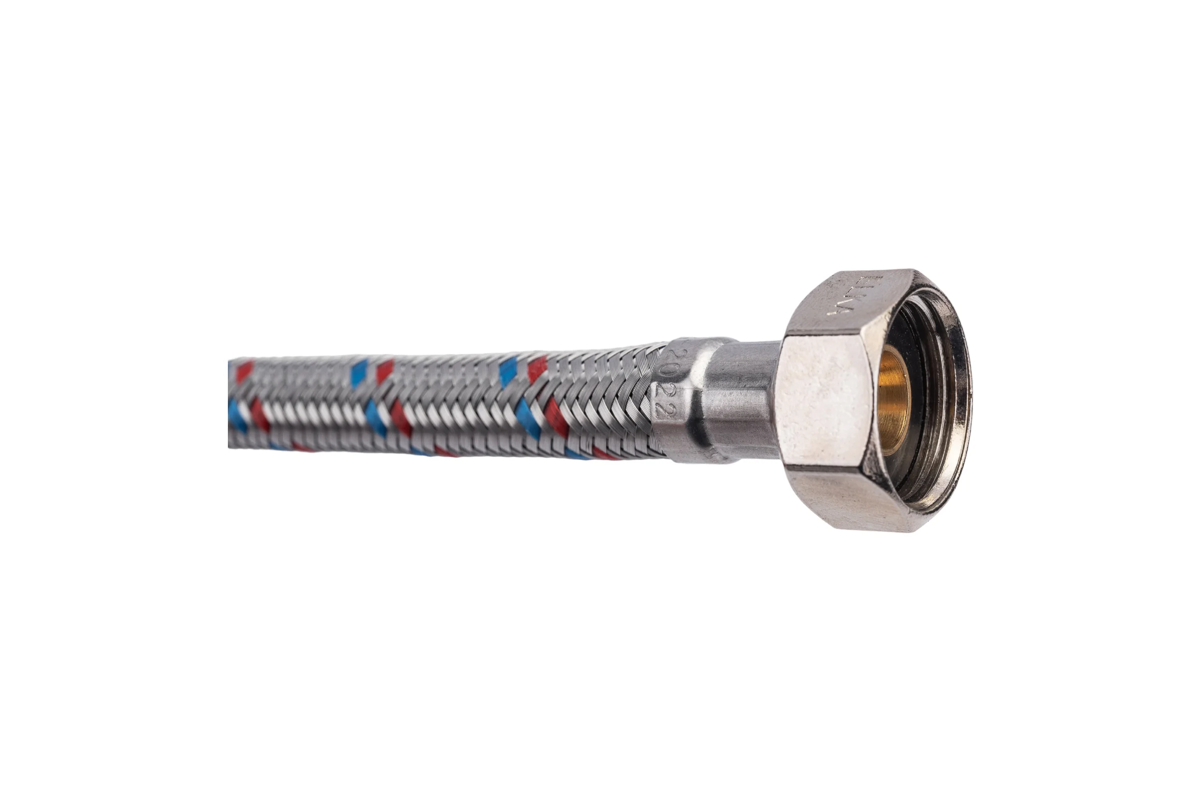Гибкая подводка для воды ELKA, оплетка нерж.сталь, 1/2", вр/вр, 50см EL.LK.101.33.0050