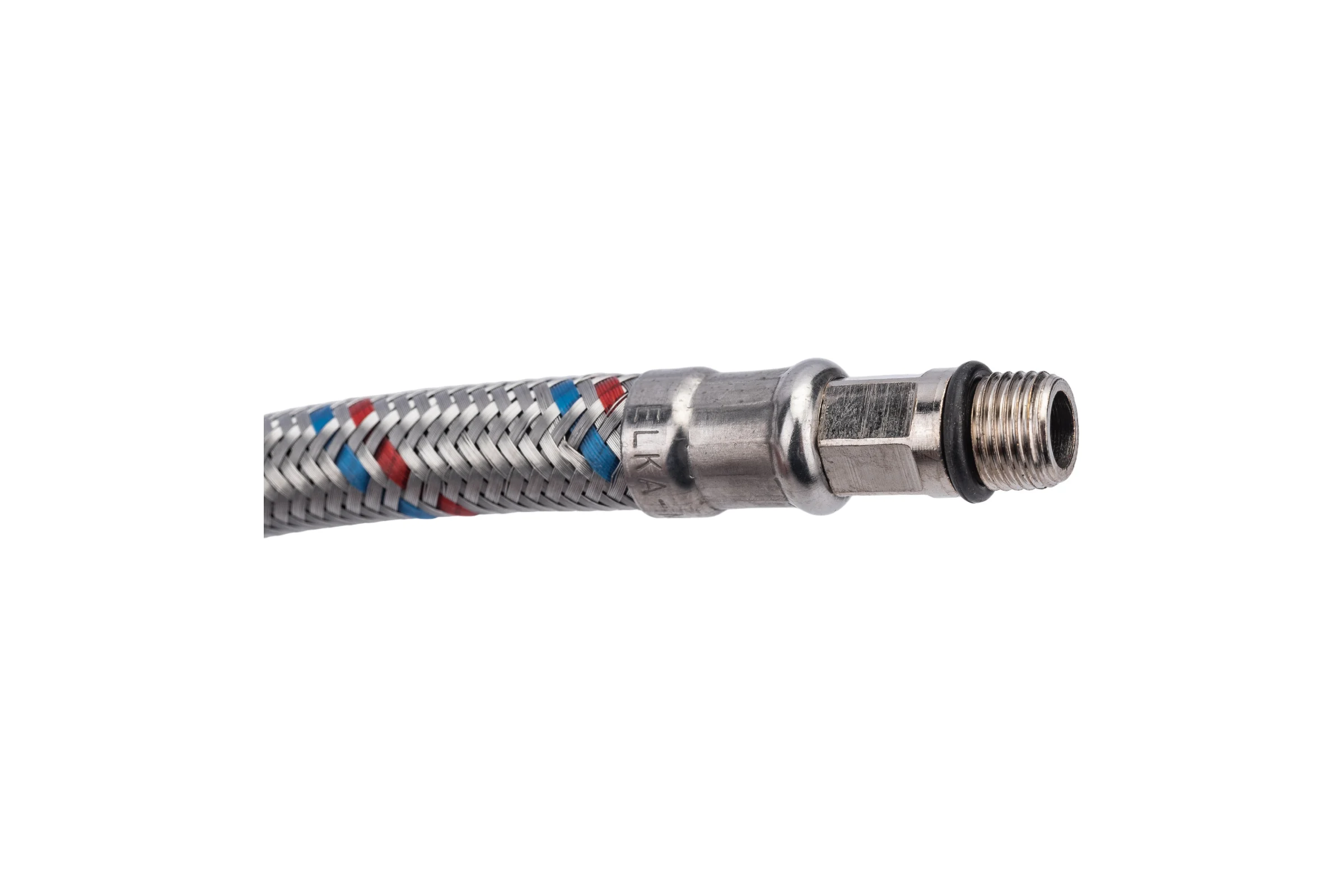 Гибкая подводка для смесителя, (оплетка нерж.сталь)1/2", вр/нр м10, 60см (пара) ELKA 694687891806 EL.LK.103.31.0060