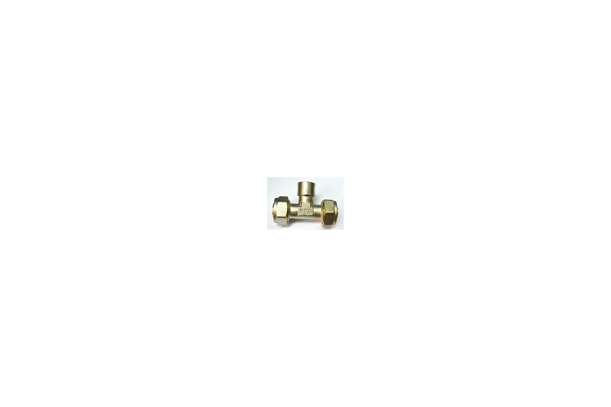 МП Тройник Rvc цанга 26x1/2 г 00714