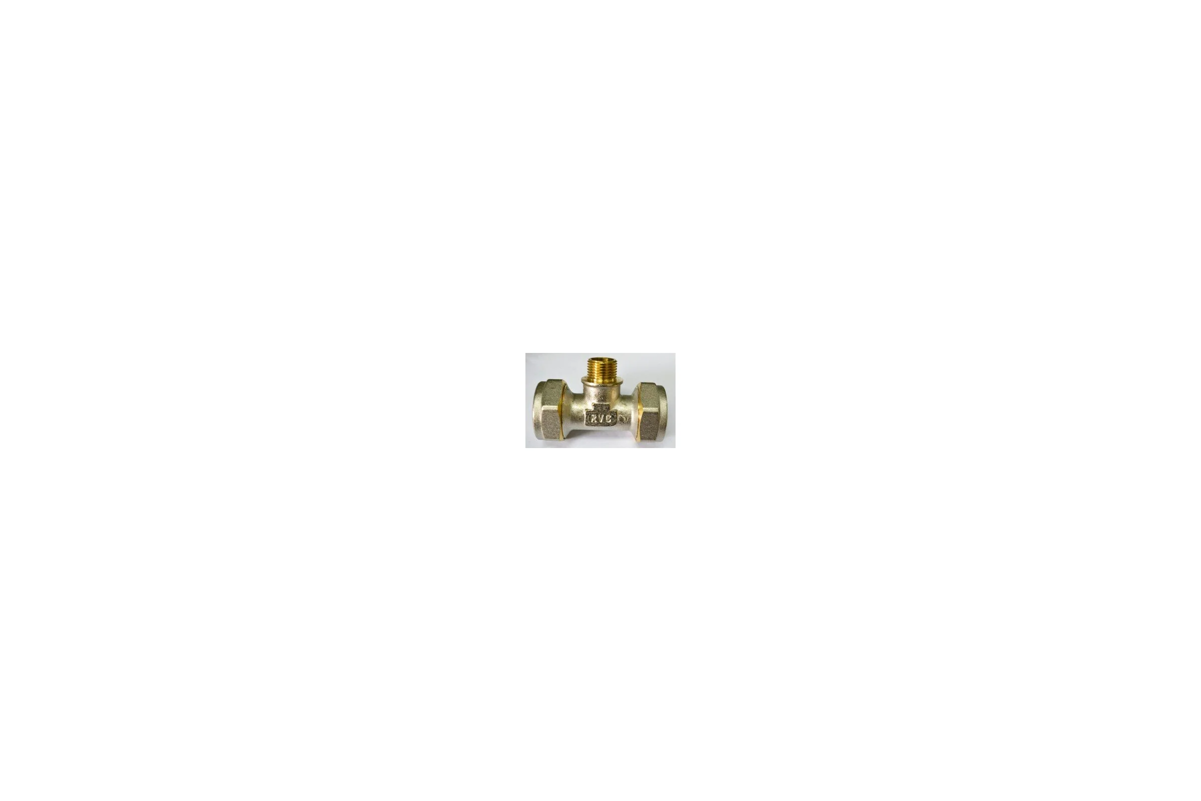 МП Тройник Rvc цанга 32x1/2 ш 00727