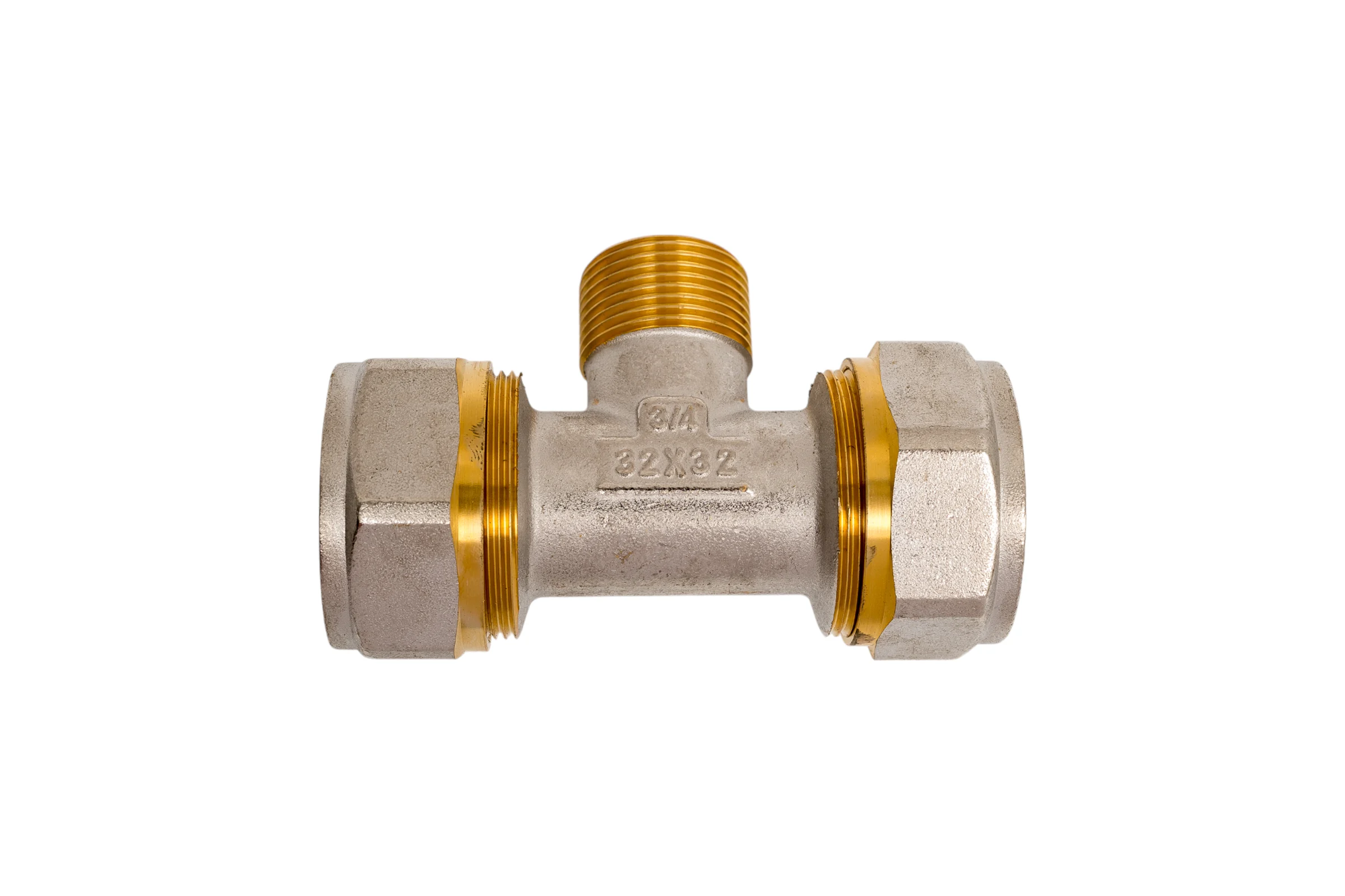 МП Тройник Rvc цанга 32x3/4 ш 00728