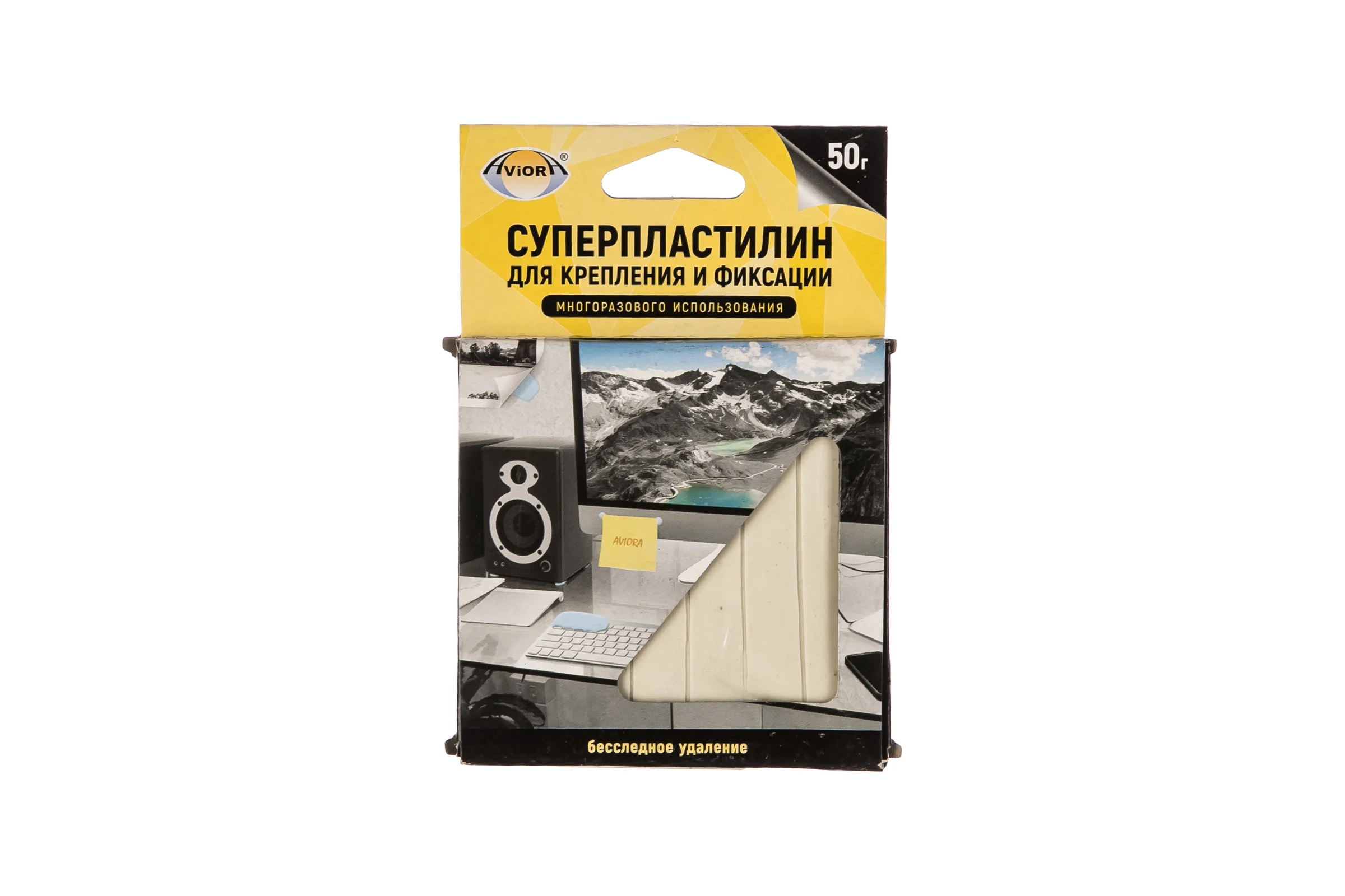 Суперпластилин для фиксации Aviora 50г 403-215