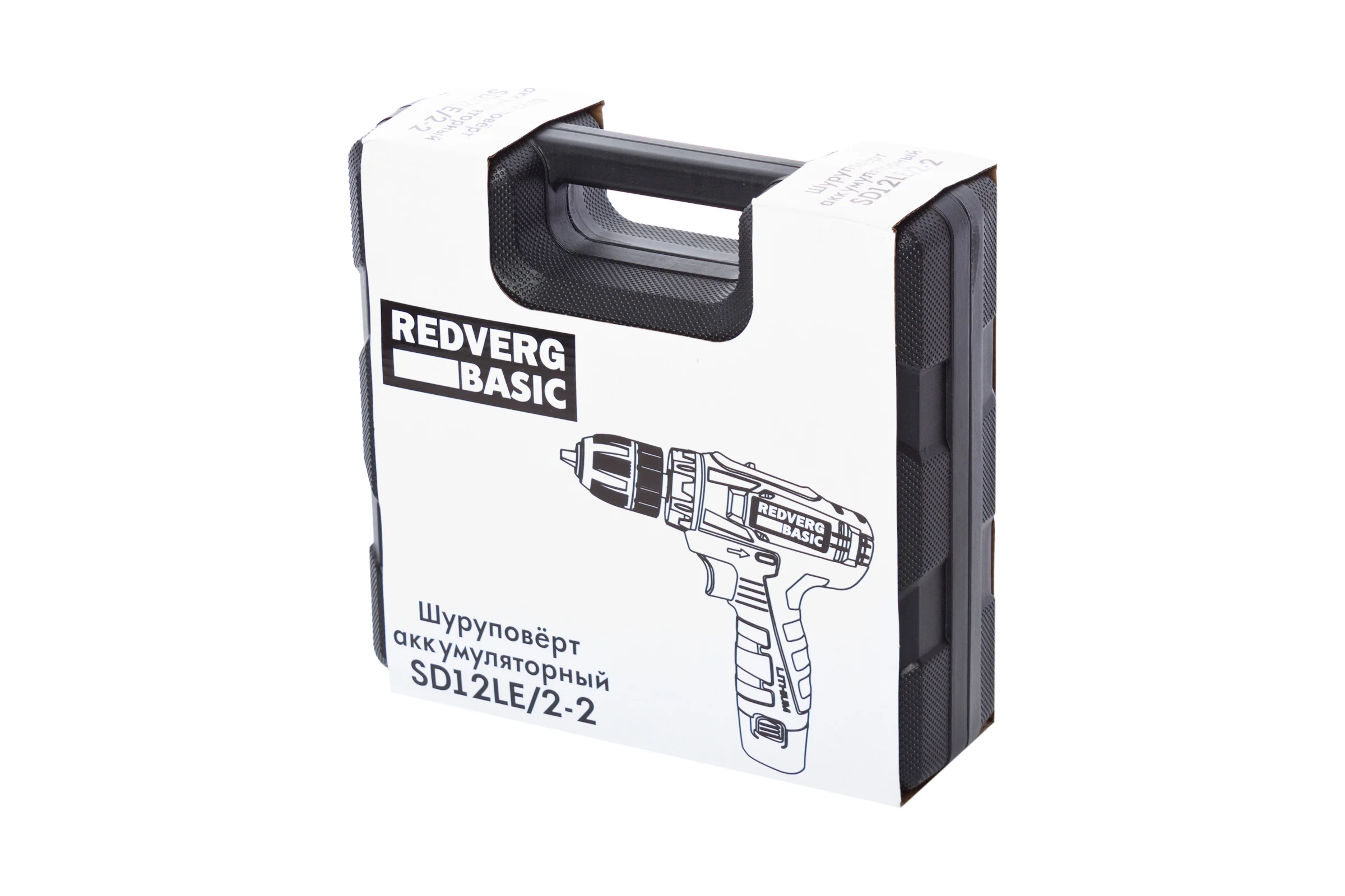Аккумуляторный шуруповерт REDVERG Basic SD12LE/2-2 6680817