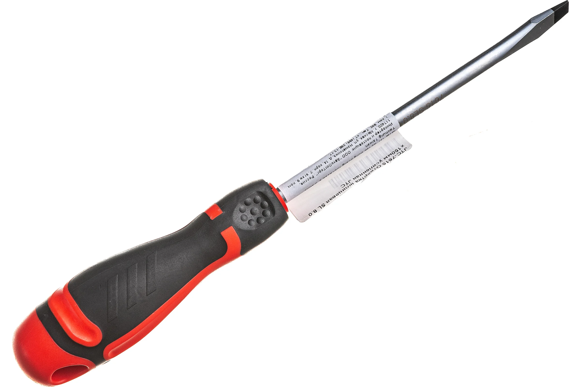 Отвертка шлицевая усиленная JTC SL8.0x150 мм, 7615 480897