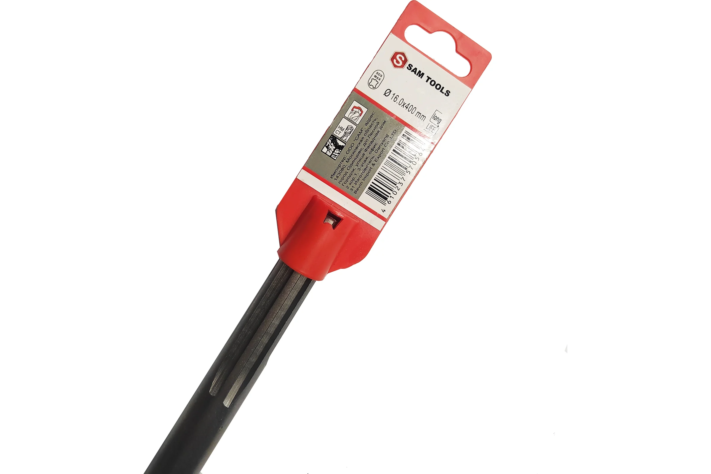 Бур по бетону SAMGRUPP sds-max 16x400 SAMC-007016400
