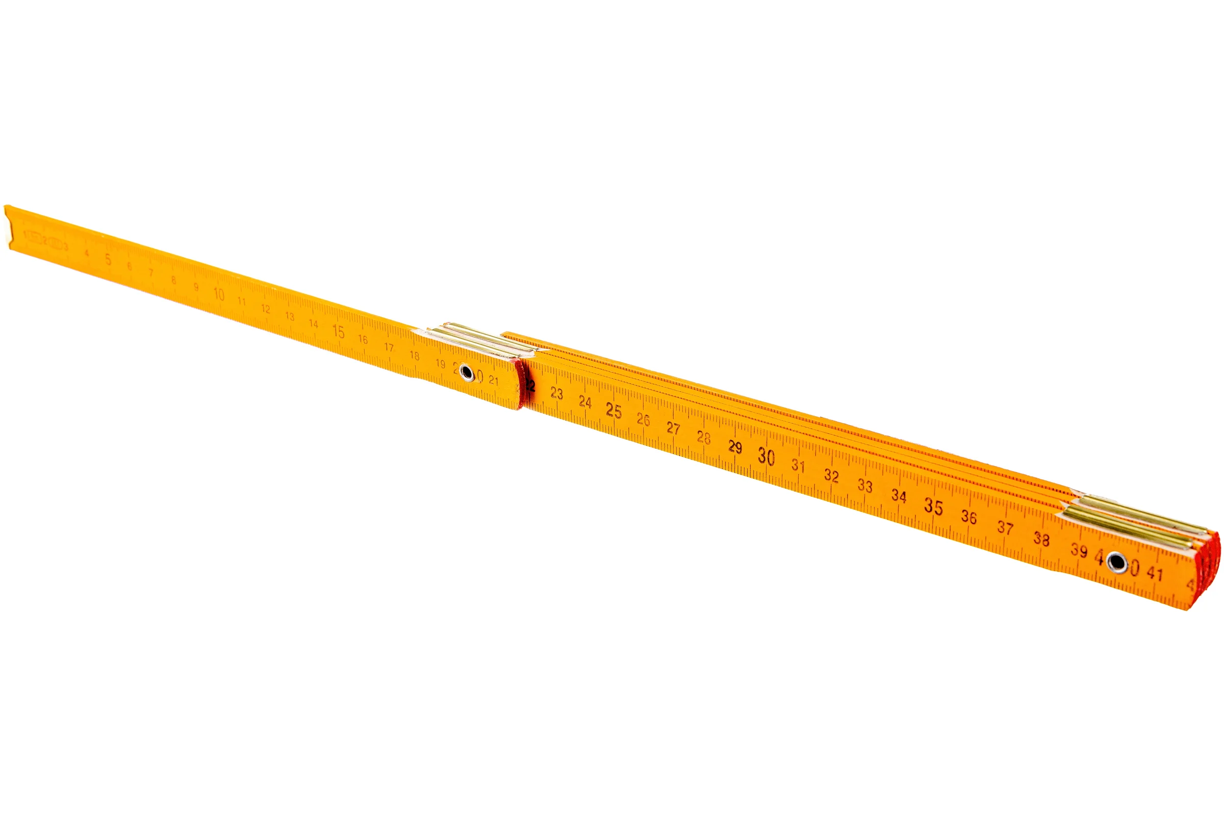 Складной деревянный метр 1 м, желтый Top Tools 26C011