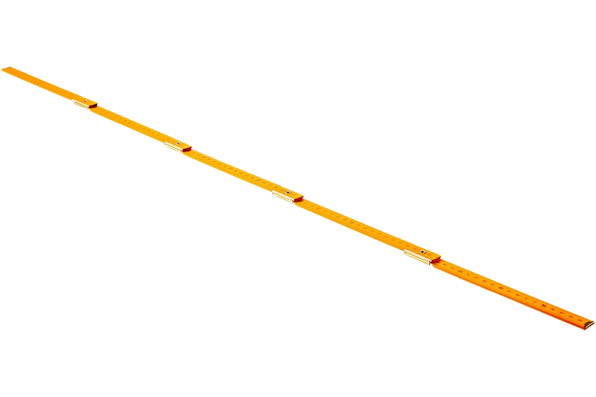 Складной деревянный метр 1 м, желтый Top Tools 26C011