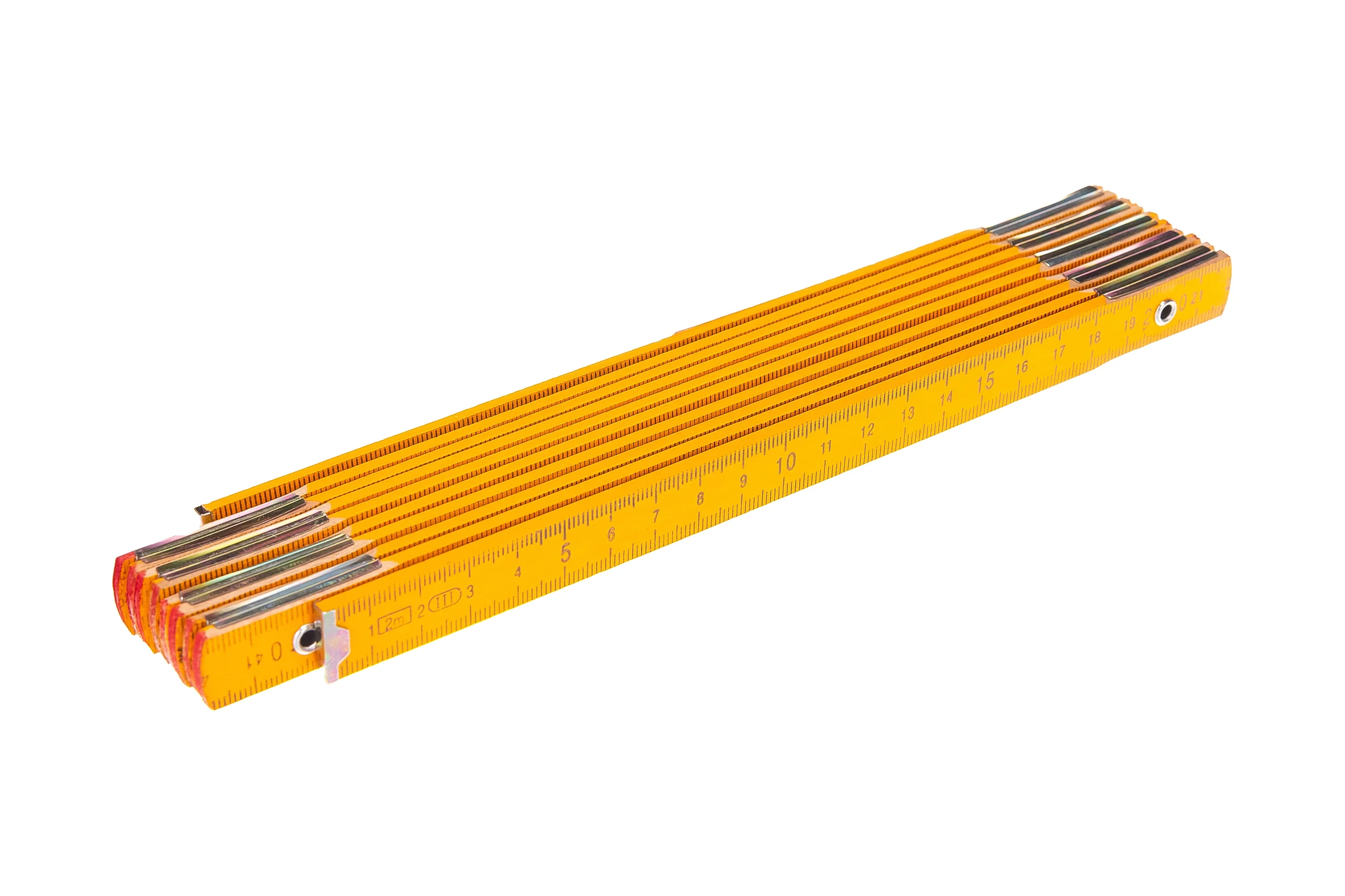 Складной деревянный метр 2 м, желтый Top Tools 26C012
