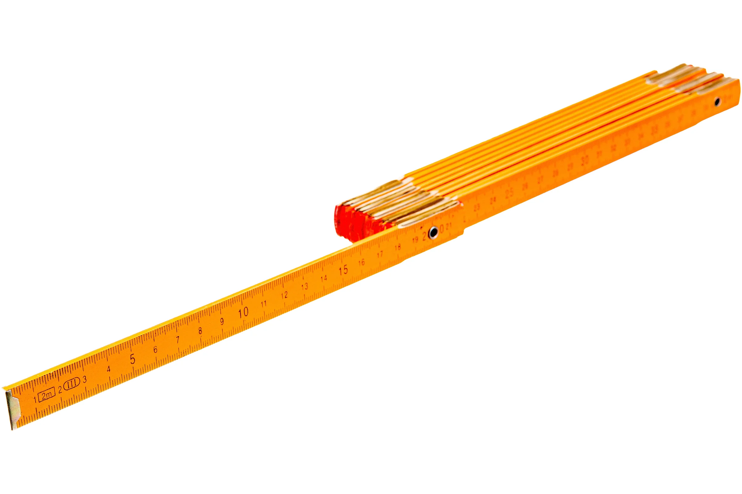 Складной деревянный метр 2 м, желтый Top Tools 26C012