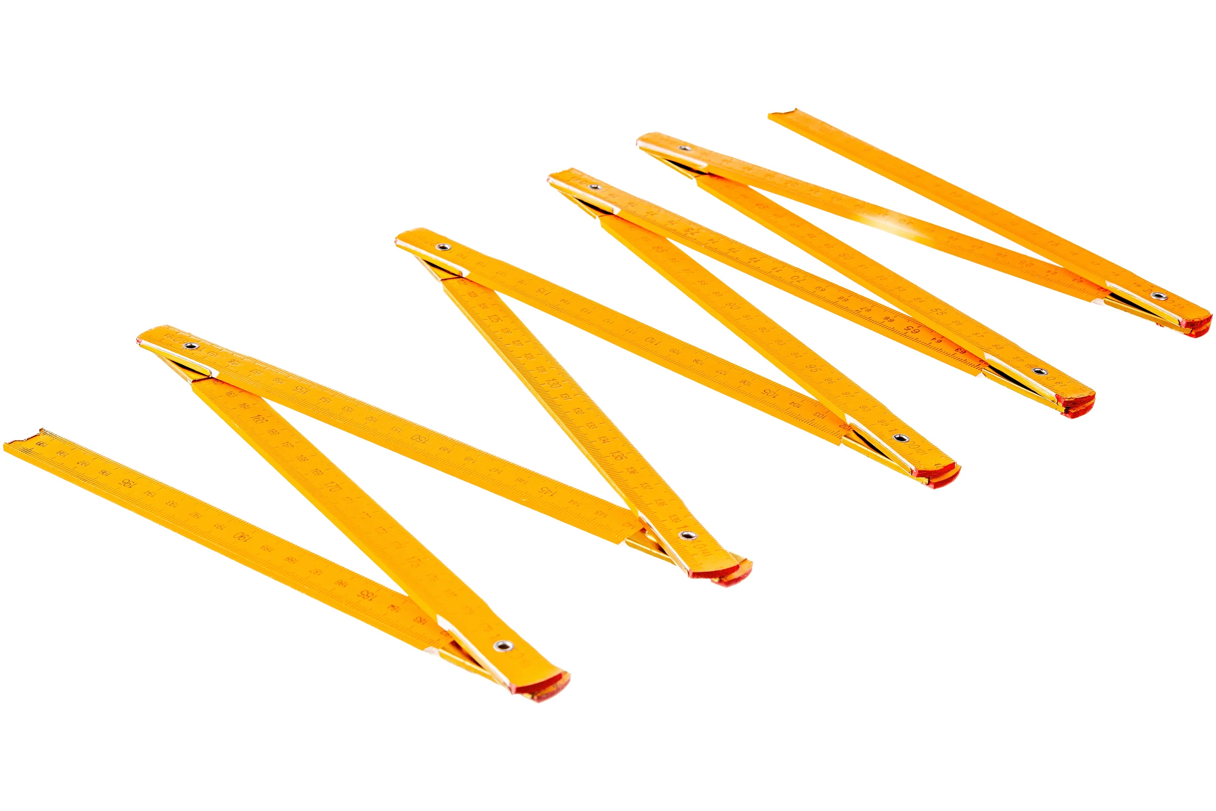 Складной деревянный метр 2 м, желтый Top Tools 26C012