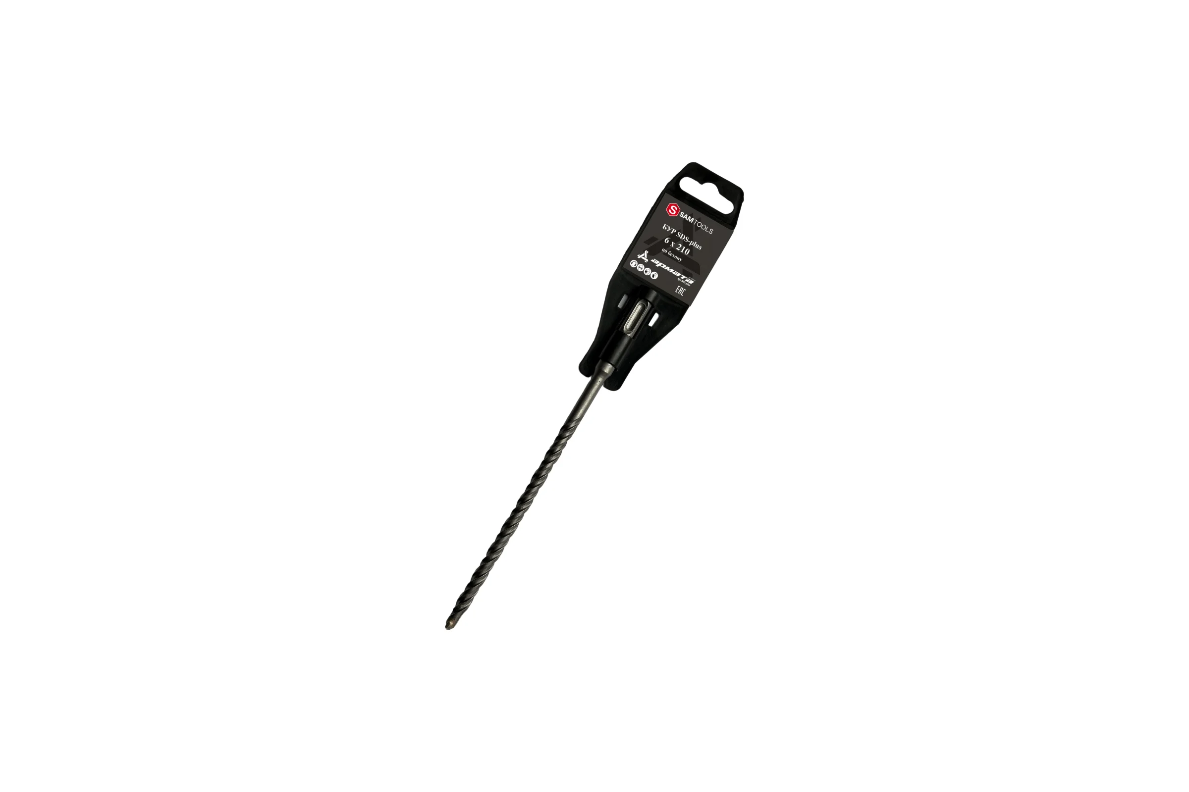 Бур по бетону SAMGRUPP SDS-plus 6x210 АРМАТА SAMC-008106210