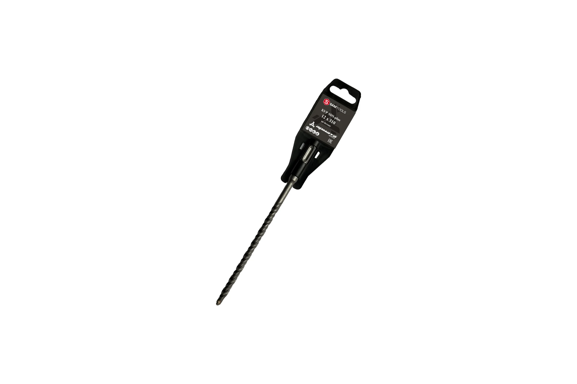 Бур по бетону SAMGRUPP SDS-plus 12x310 АРМАТА SAMC-008112310