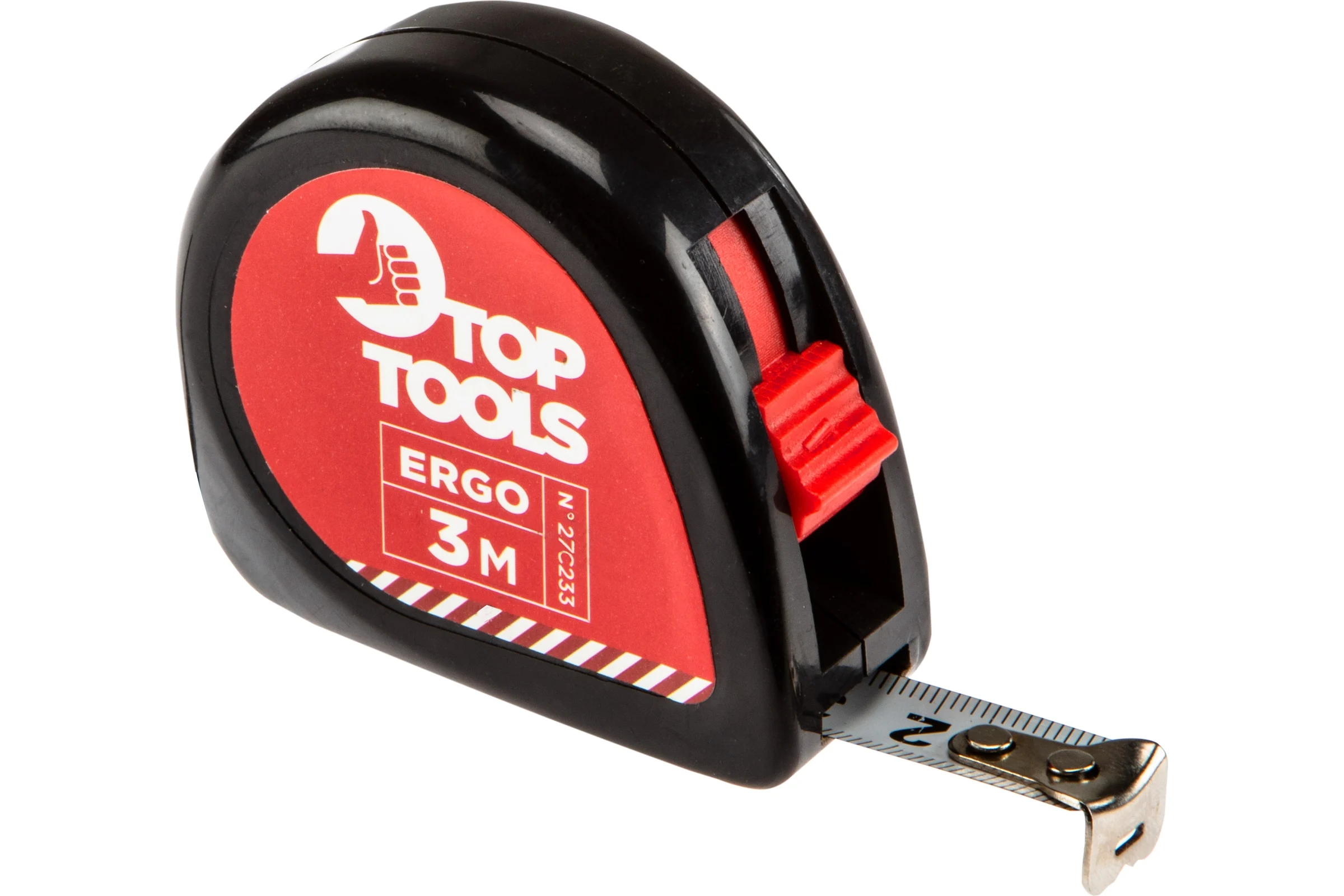 Рулетка Top Tools стальная лента 3 м x 12.5 мм 27C233