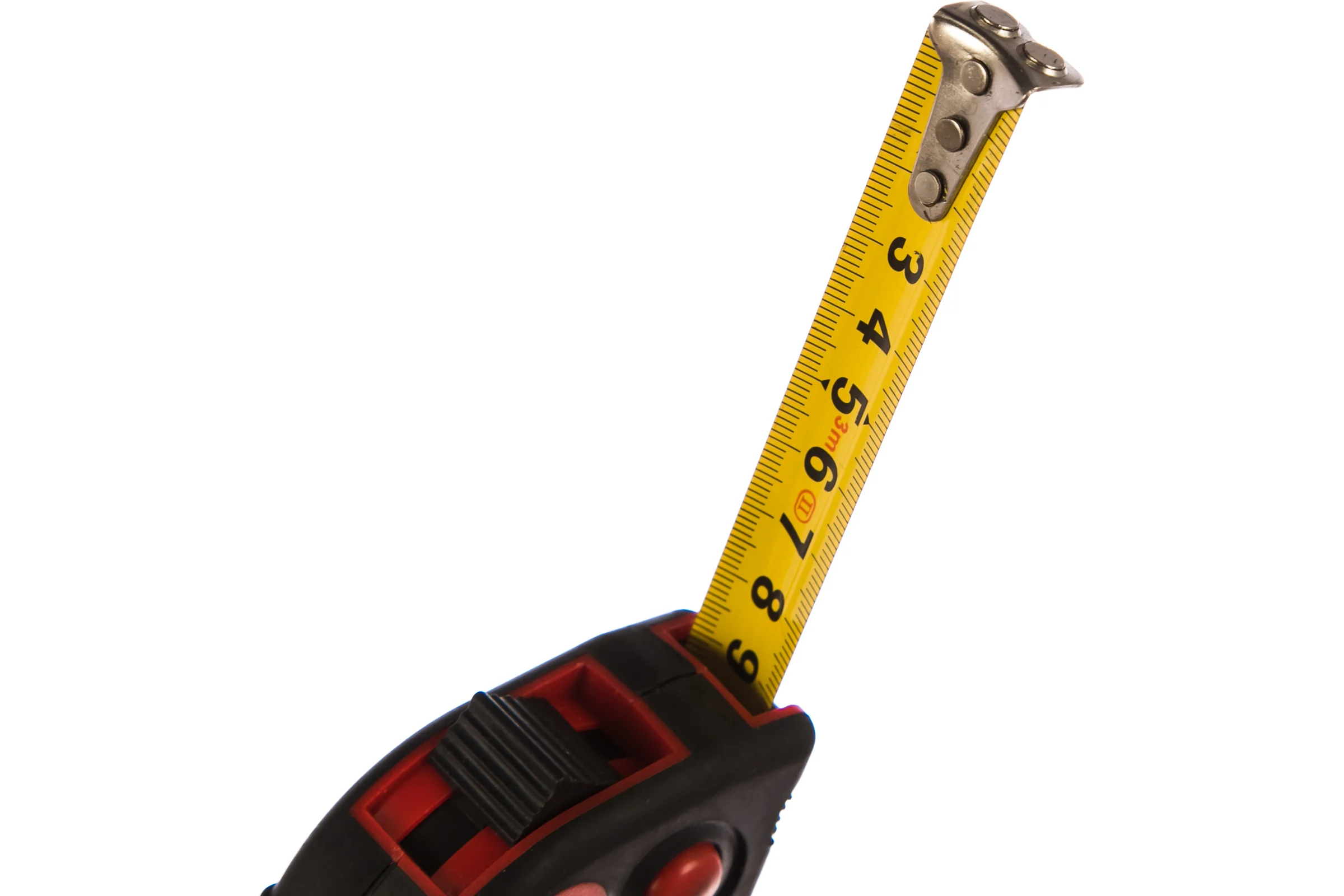 Рулетка Top Tools стальная лента с магнитом кнопкой паузы 3 м x 16 мм 27C123
