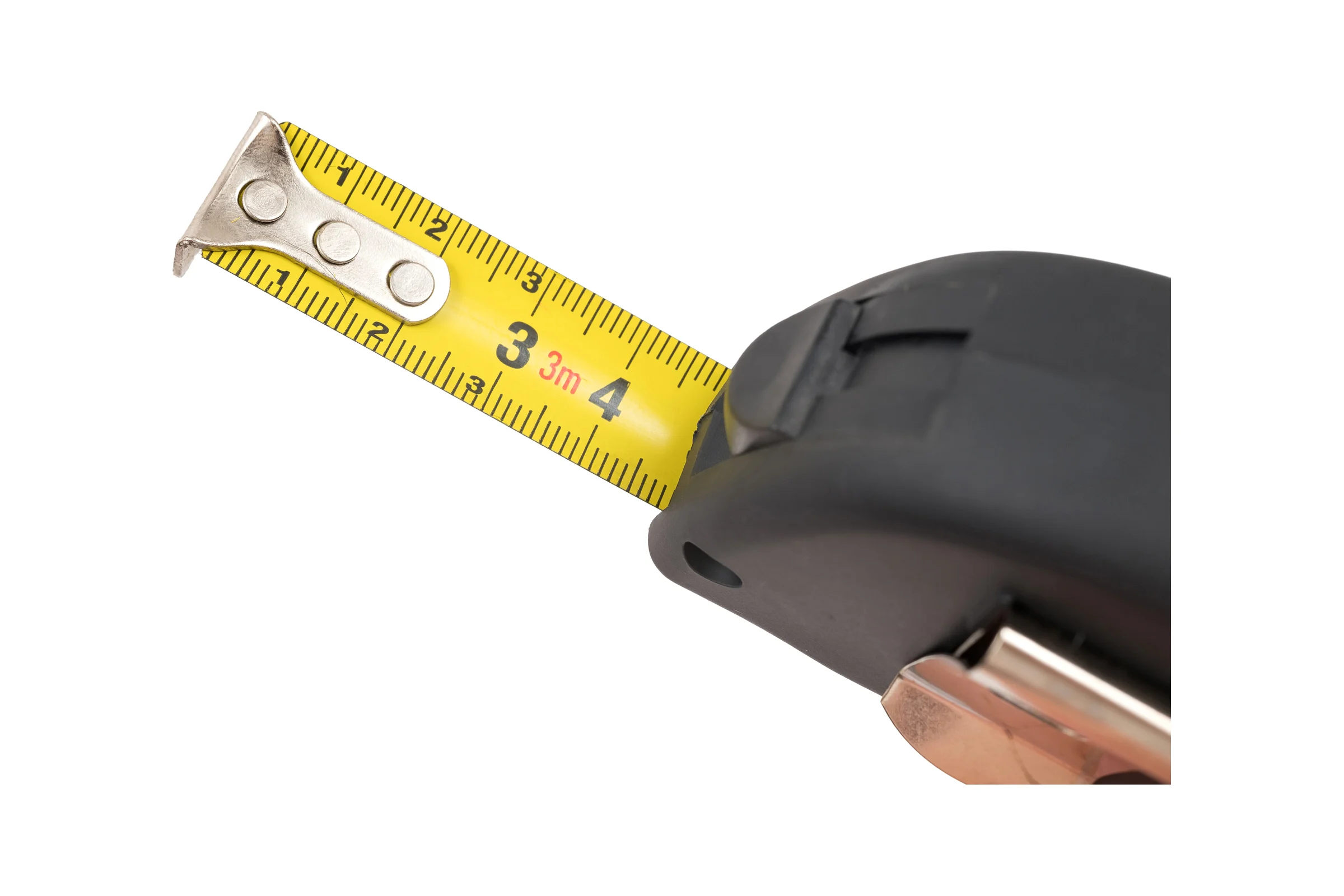 Рулетка Top Tools стальная лента с кнопкой паузы 3 м x 16 мм 27C313