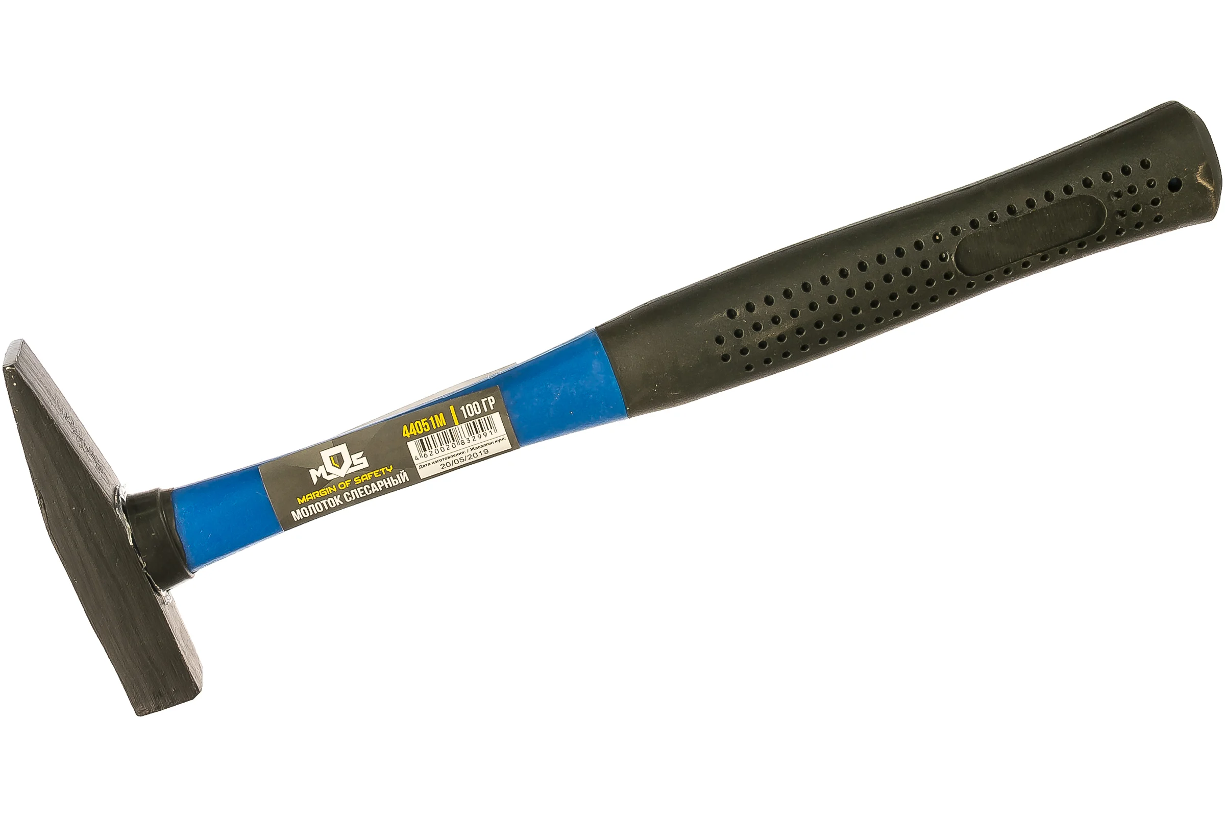 Молоток, стеклопластиковая ручка, 100 гр MOS 44051М