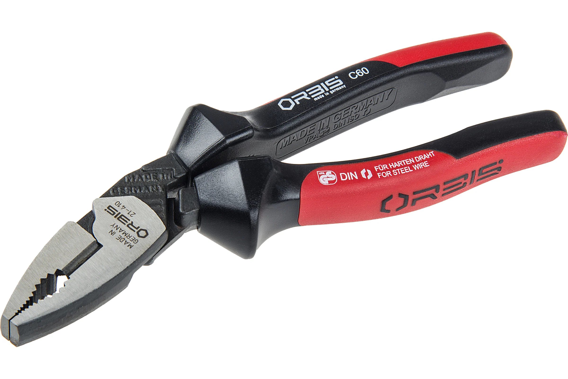 Пассатижи L=190мм OrbisWill EvoPlus C60 pro 21-410/36RR