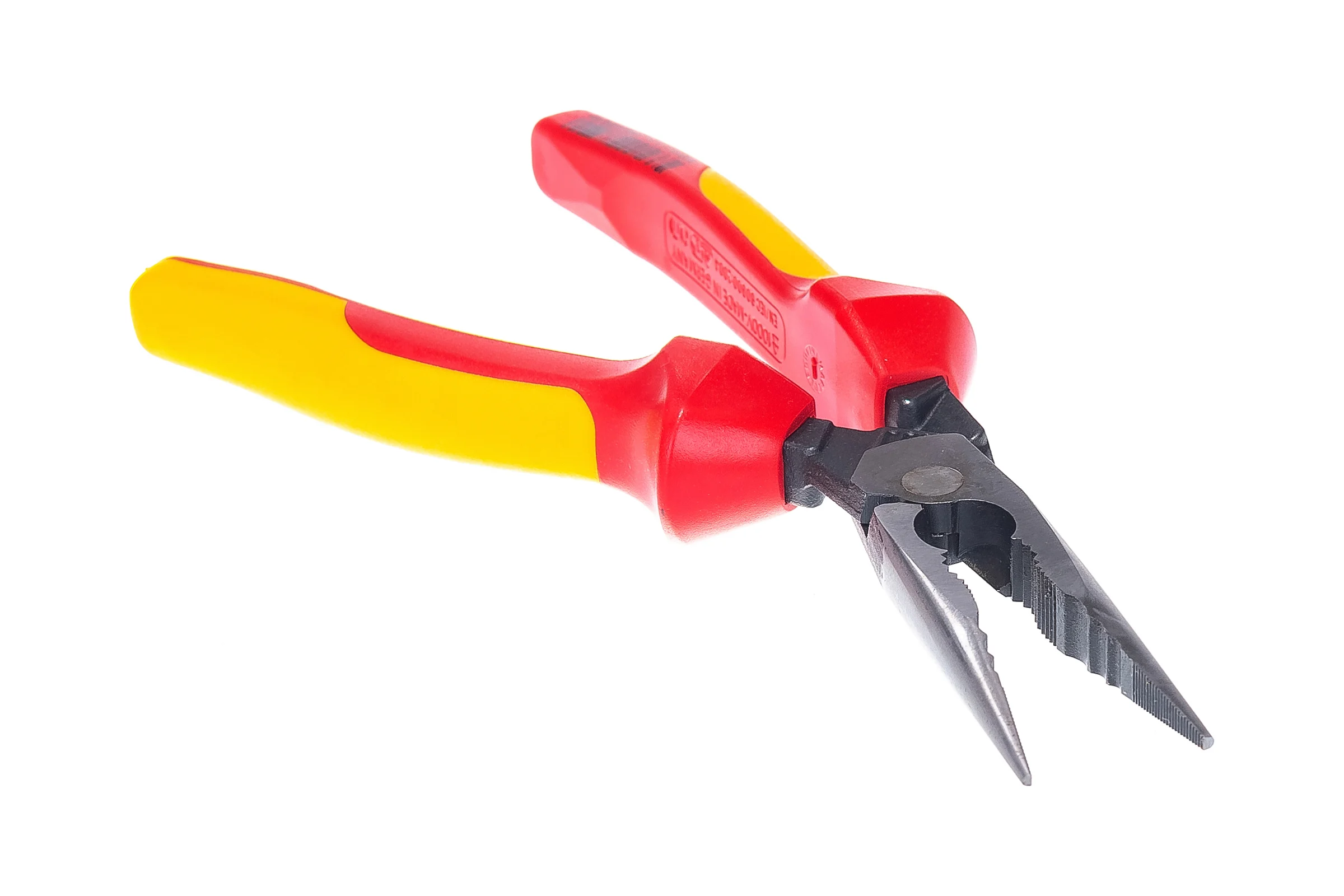 Плоскокруглогубцы L=220мм 1000V OrbisWill EvoTel C60 pro VDE 21-150/40RV