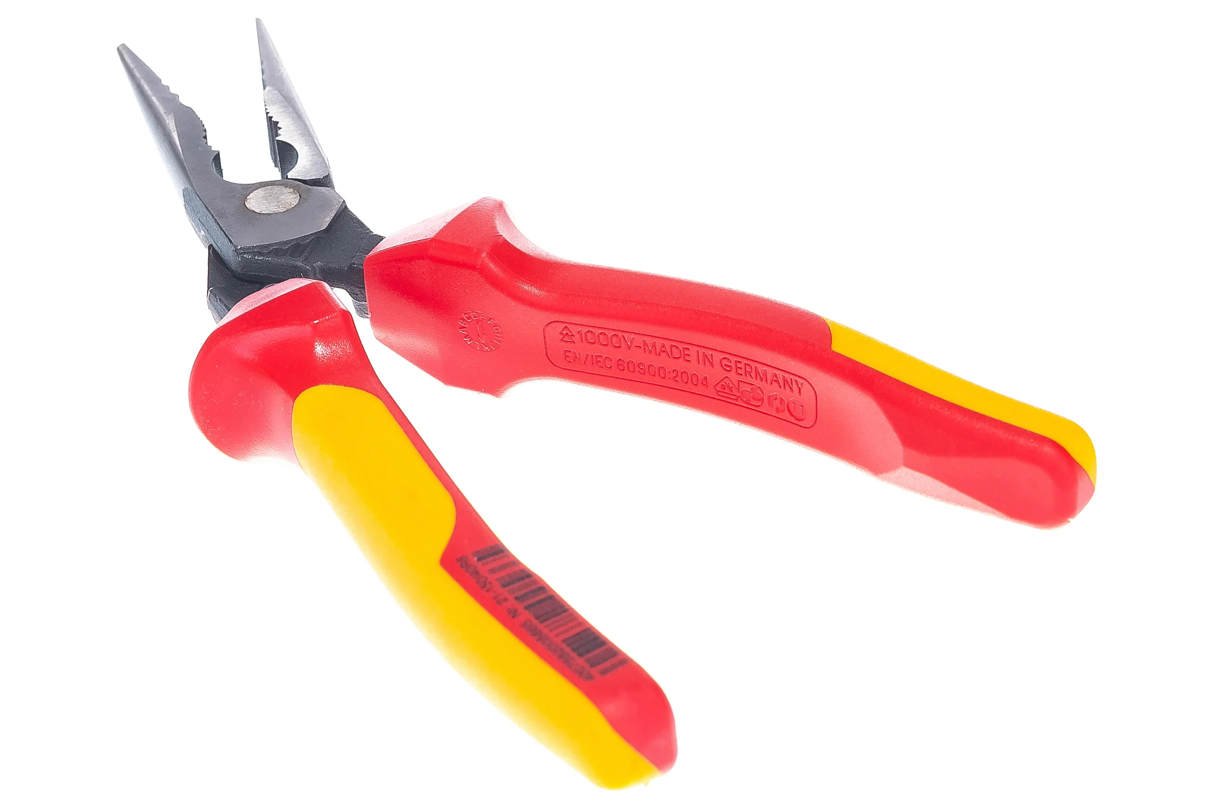 Плоскокруглогубцы L=220мм 1000V OrbisWill EvoTel C60 pro VDE 21-150/40RV