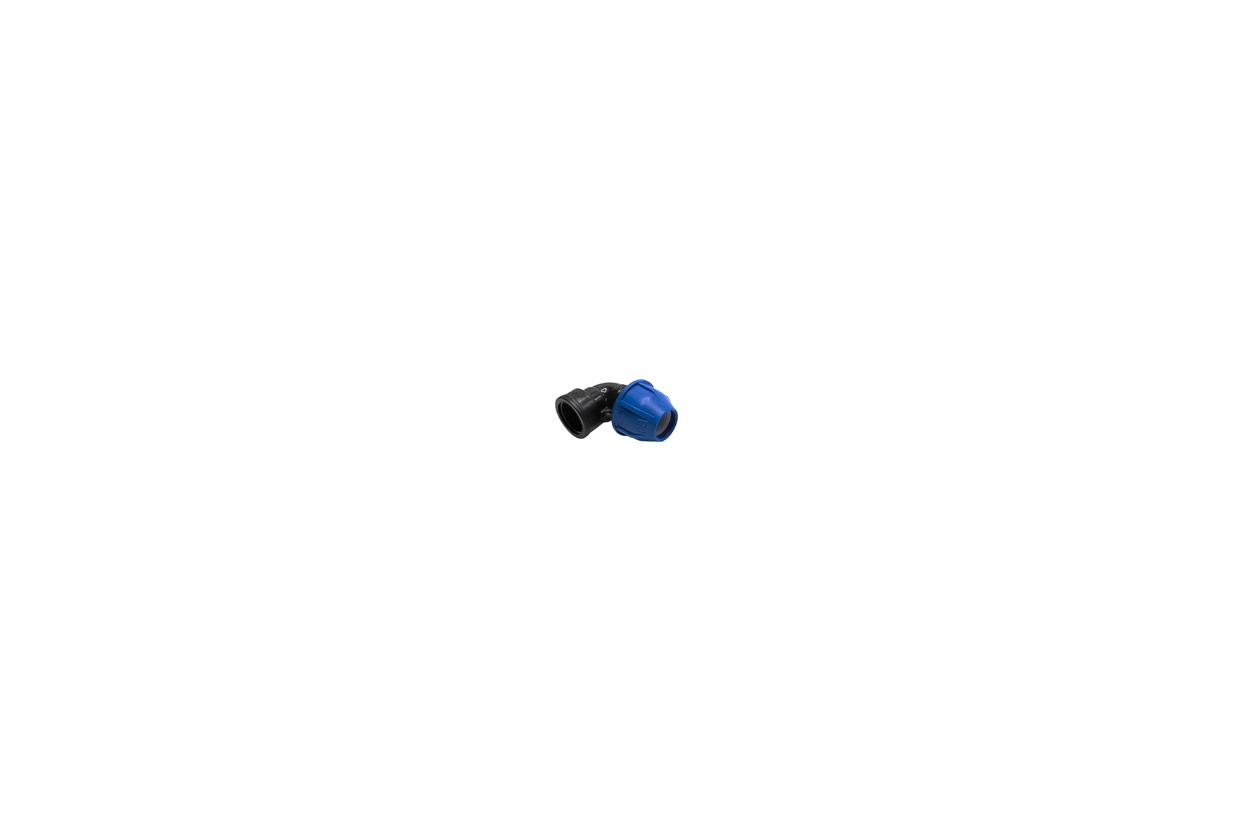 ПНД Отвод Rvc внутренняя резьба 20x1/2 UNIO/ 12565