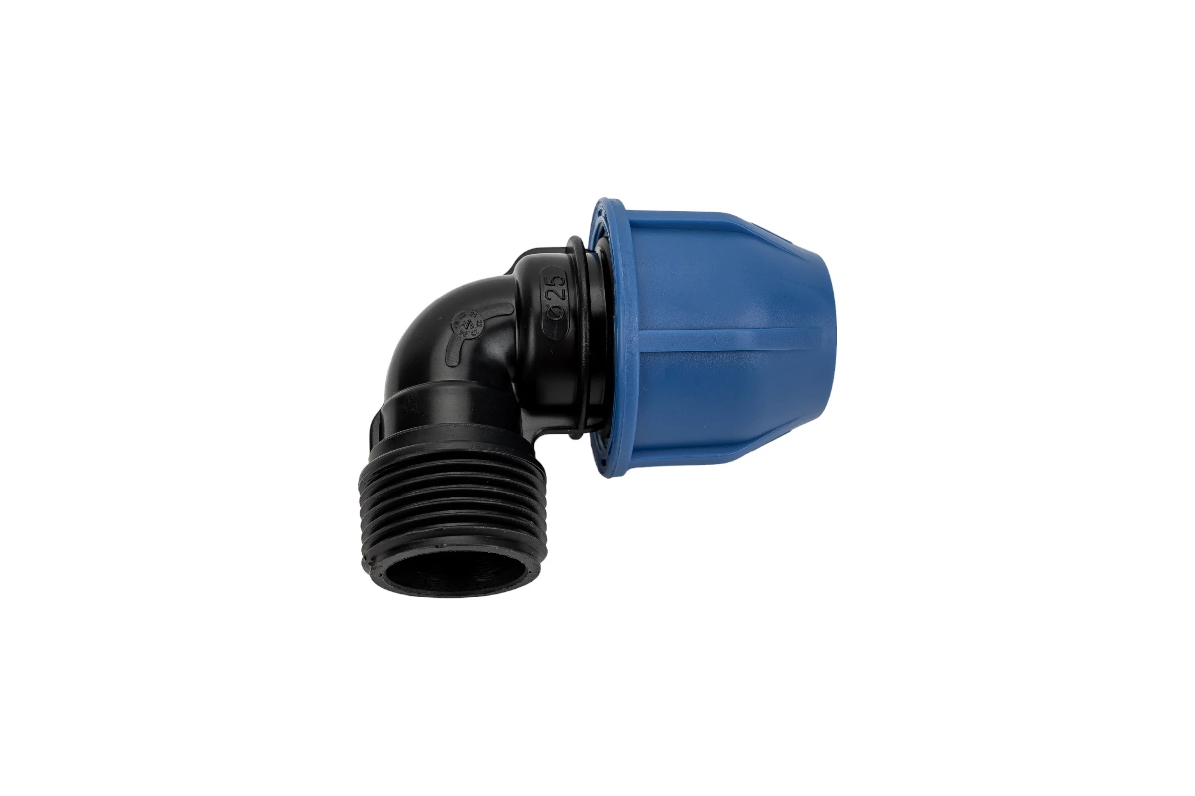 ПНД Отвод Rvc наружная резьба 25x1 UNIO/ 12573