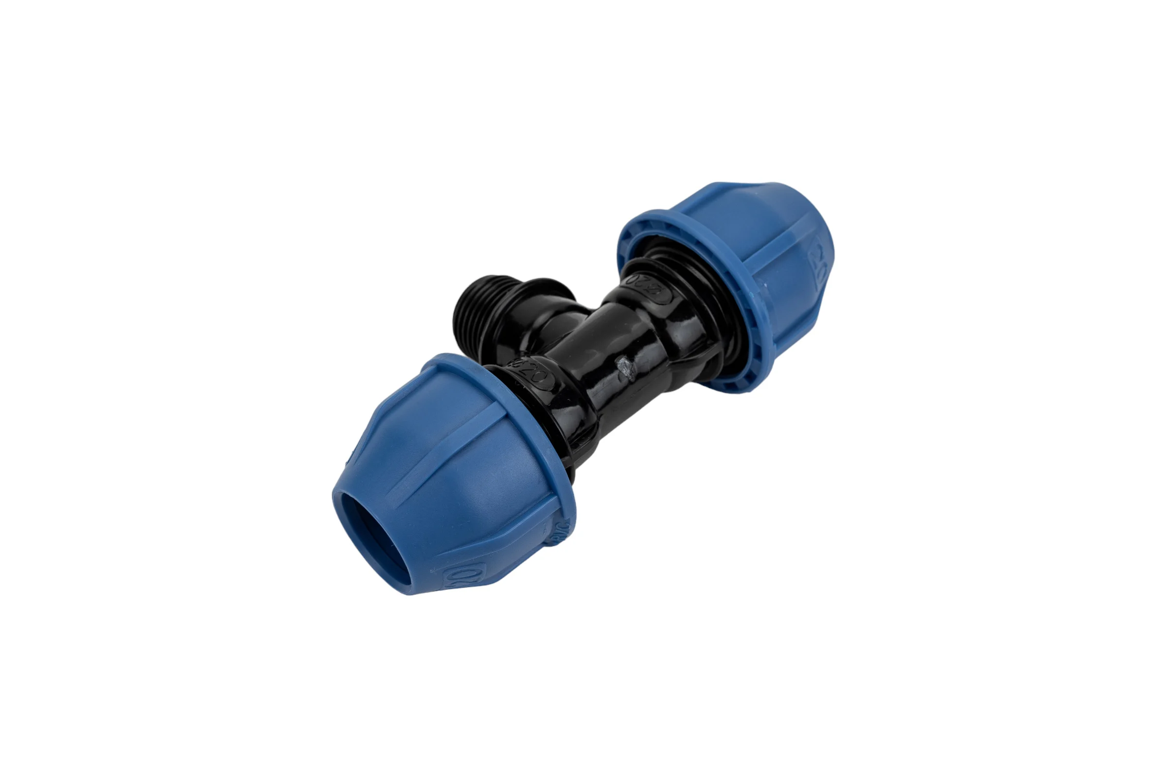 ПНД Тройник Rvc наружная резьба 20x1/2'' UNIO/ 12594