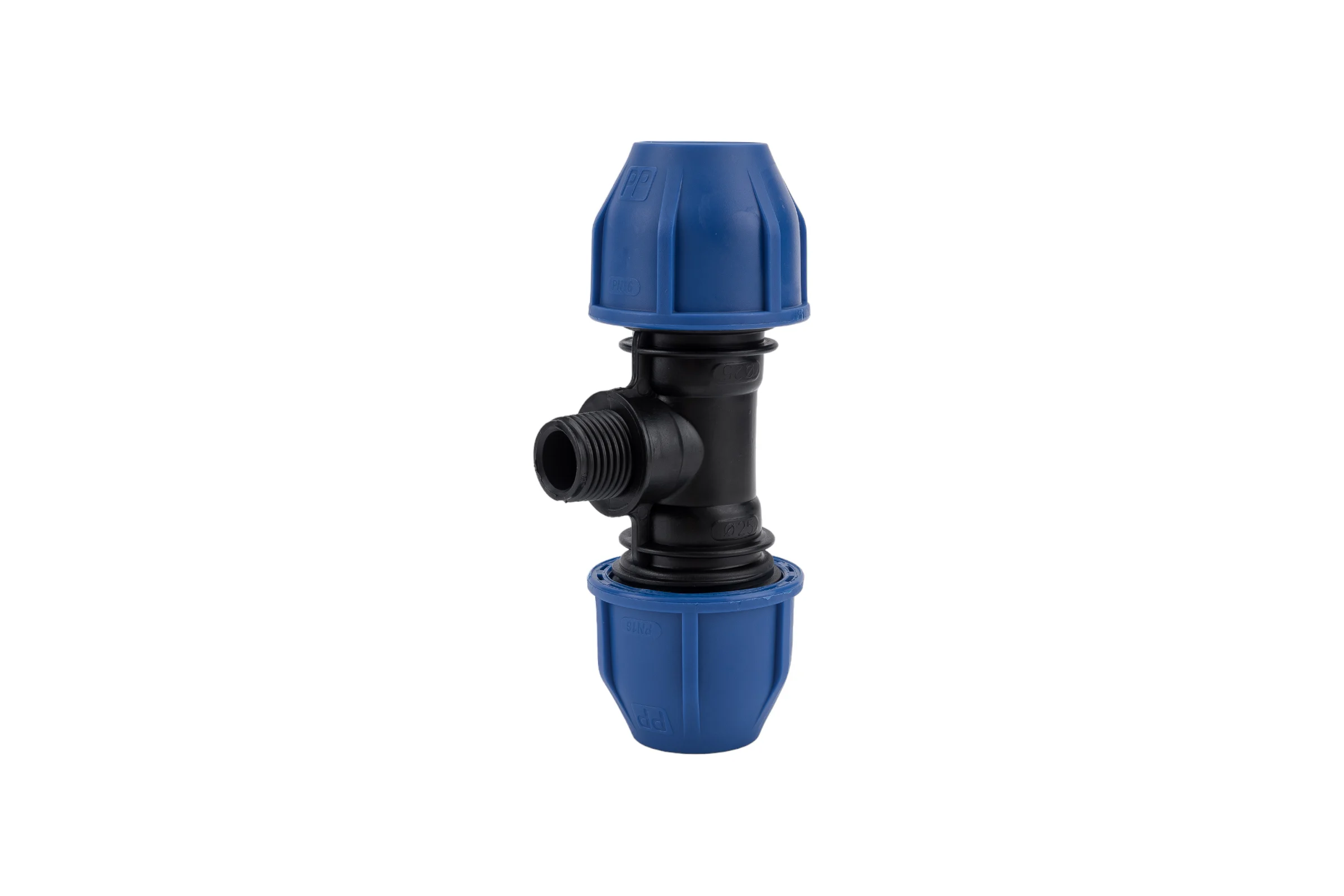 ПНД Тройник Rvc наружная резьба 25x1/2'' UNIO/ 12596