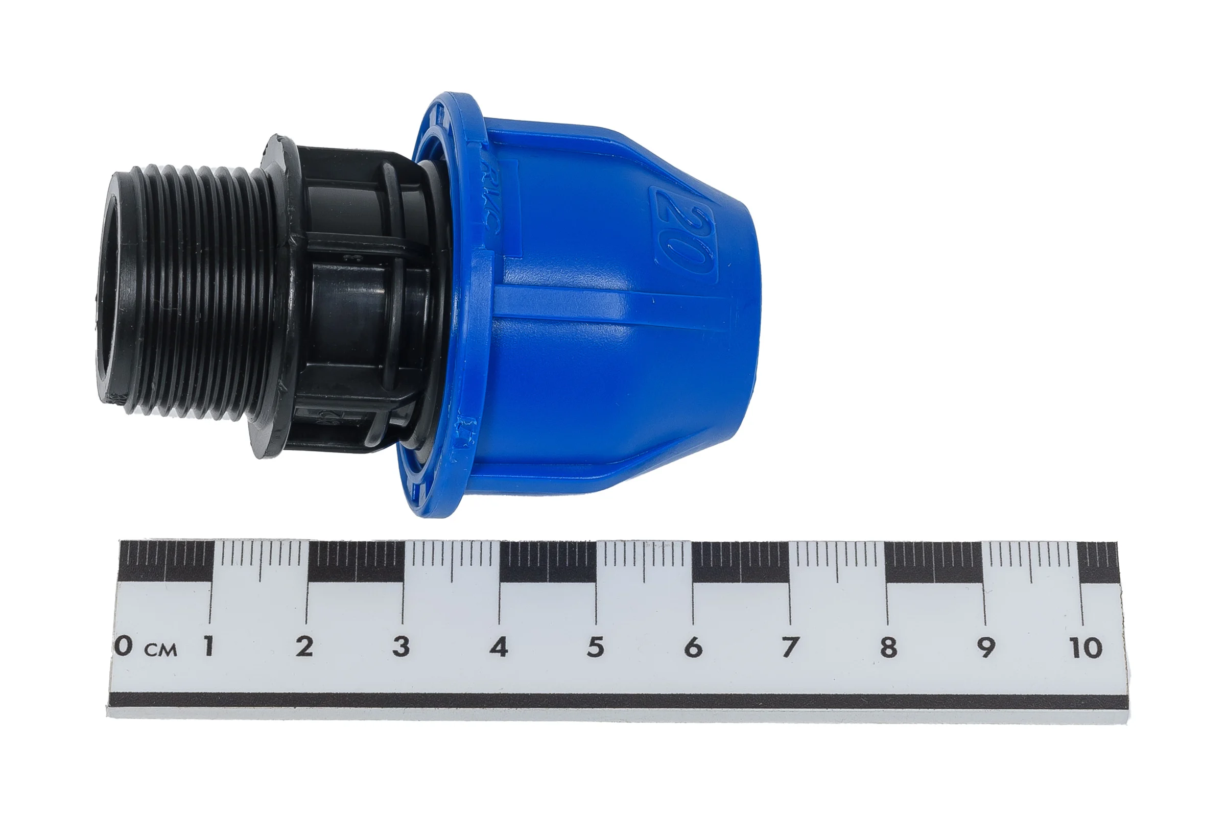 ПНД Муфта Rvc наружная резьба 20x3/4 UNIO/ 12552