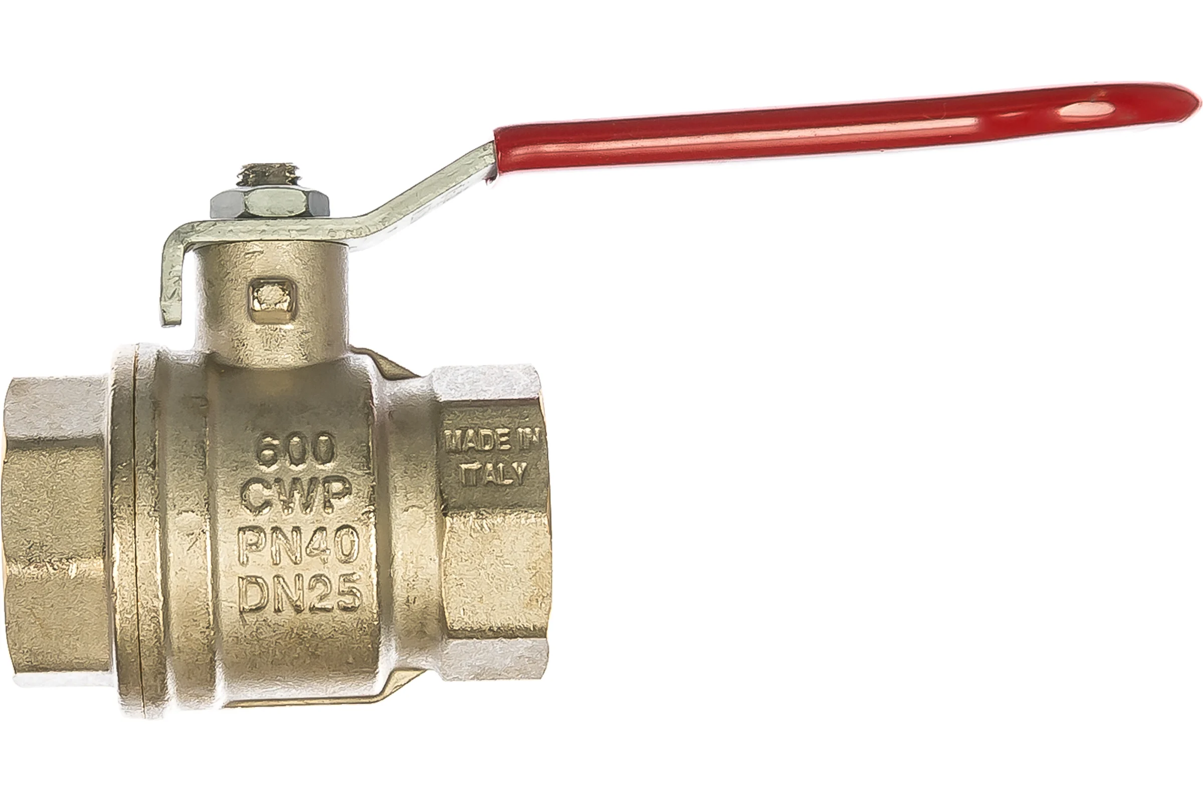 Шаровой кран RuB, 1" DN25 PN40, ВР-ВР, серия MILANO (S.90), ручка S90F00