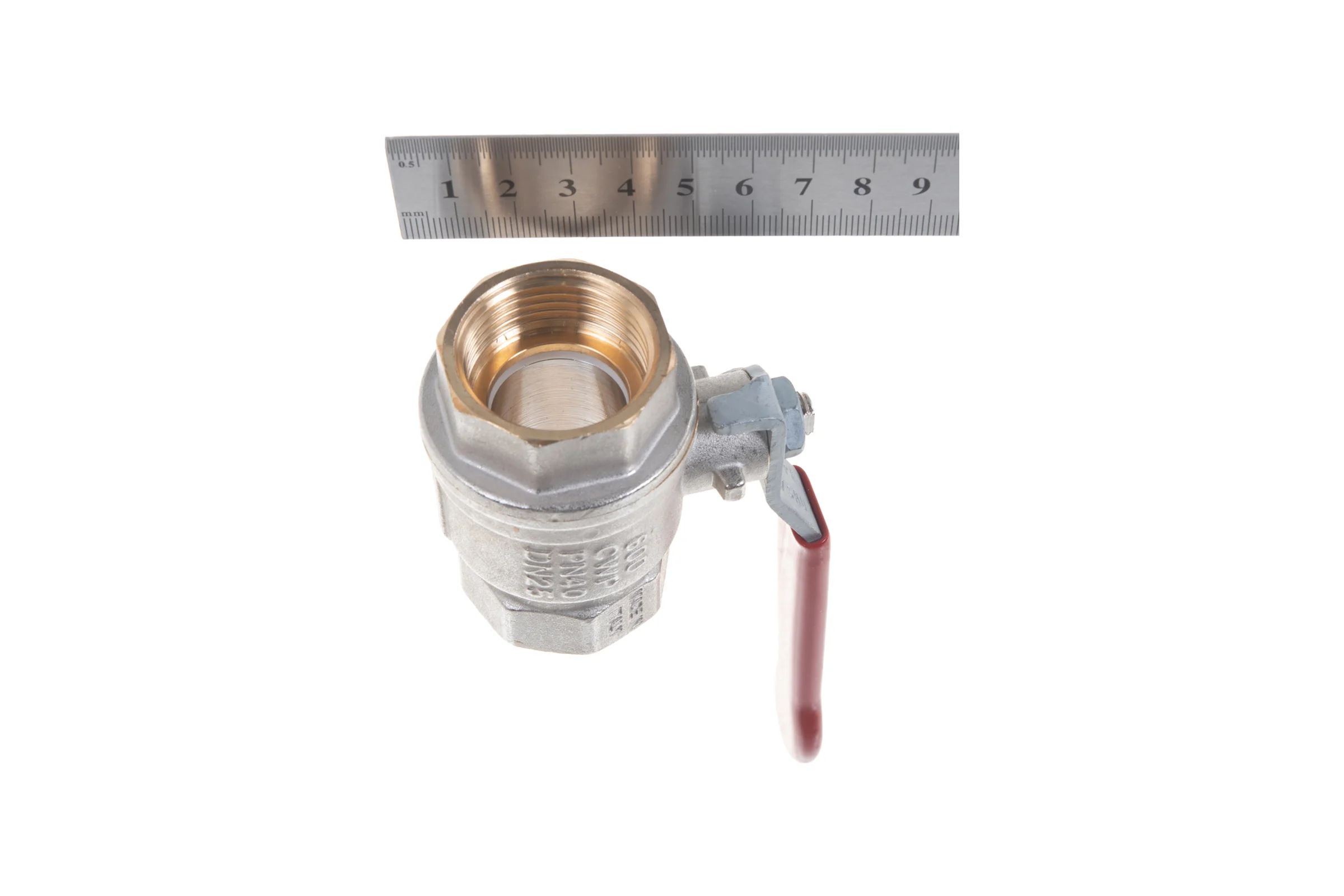 Шаровой кран RuB, 1" DN25 PN40, ВР-ВР, серия MILANO (S.90), ручка S90F00
