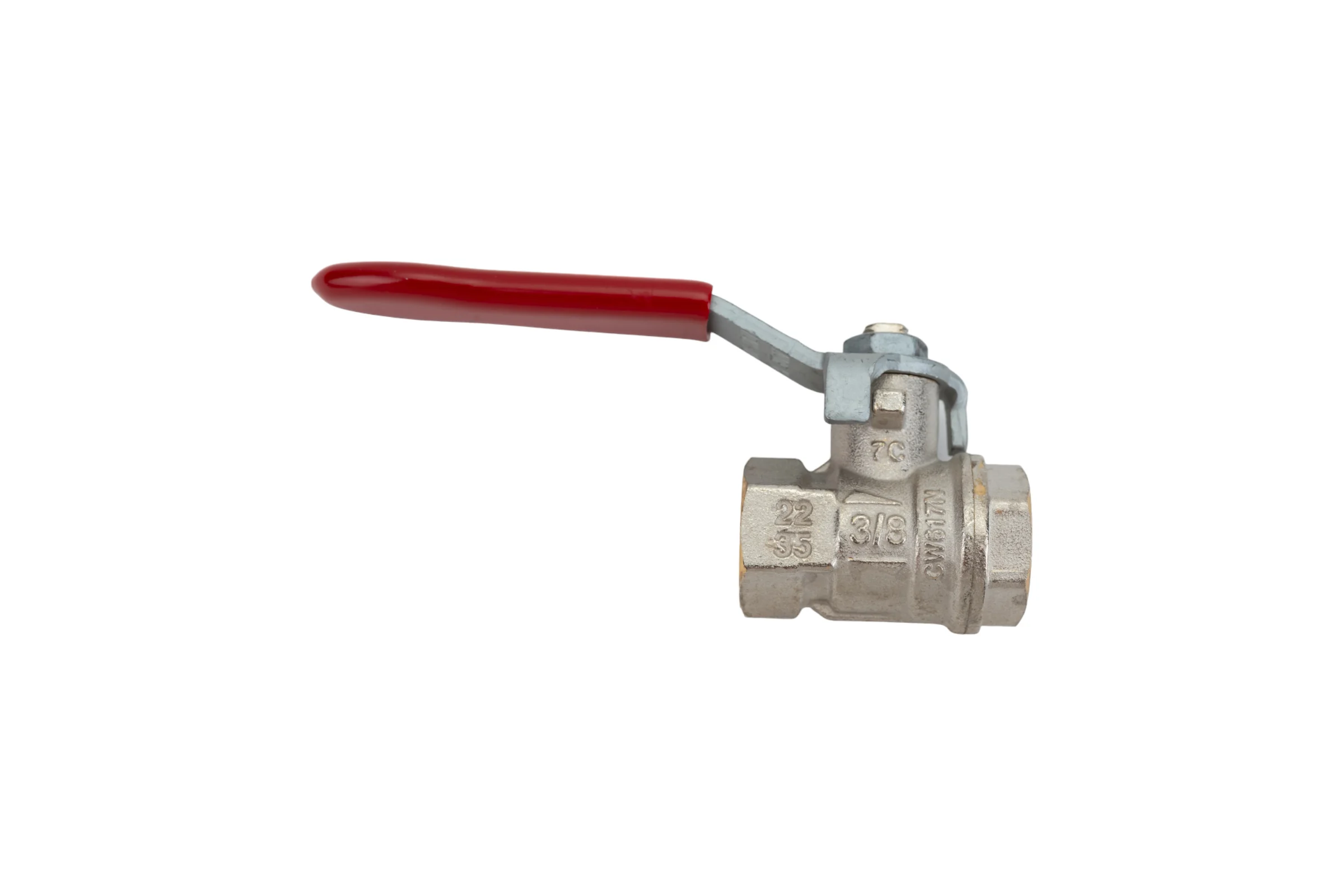 Шаровой кран RuB, 3/8" DN10 PN40, ВР-ВР, серия MILANO (S.90), ручка S90C00