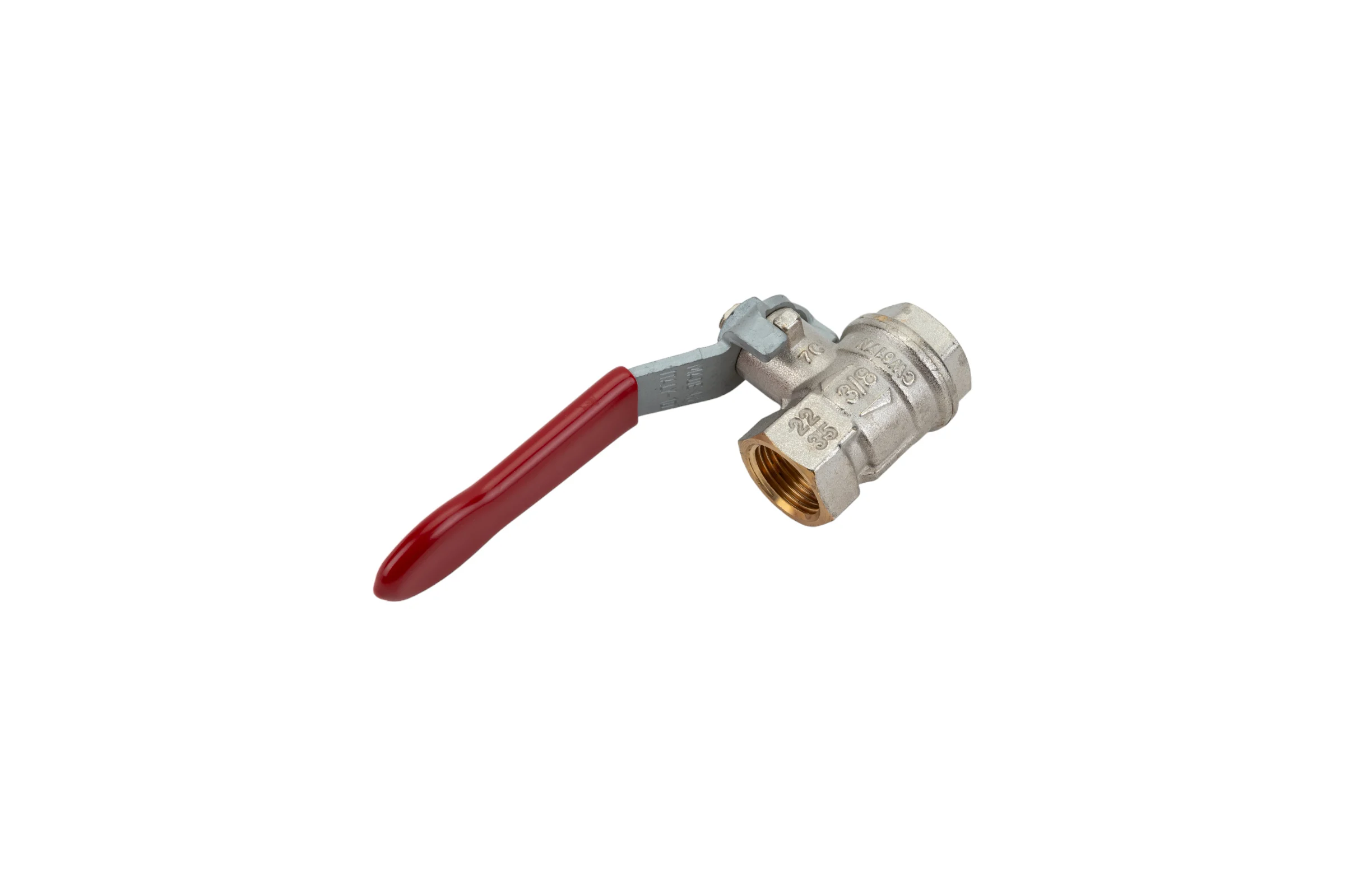 Шаровой кран RuB, 3/8" DN10 PN40, ВР-ВР, серия MILANO (S.90), ручка S90C00