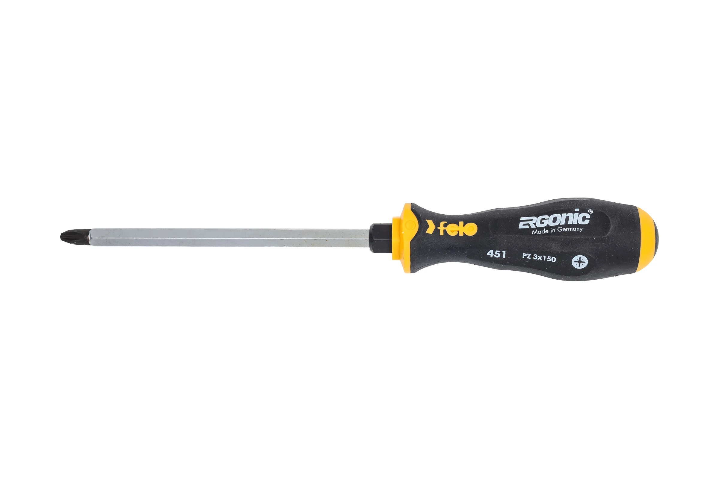 Ударная отвертка Felo Ergonic крестовая, PZ3x150 45130540