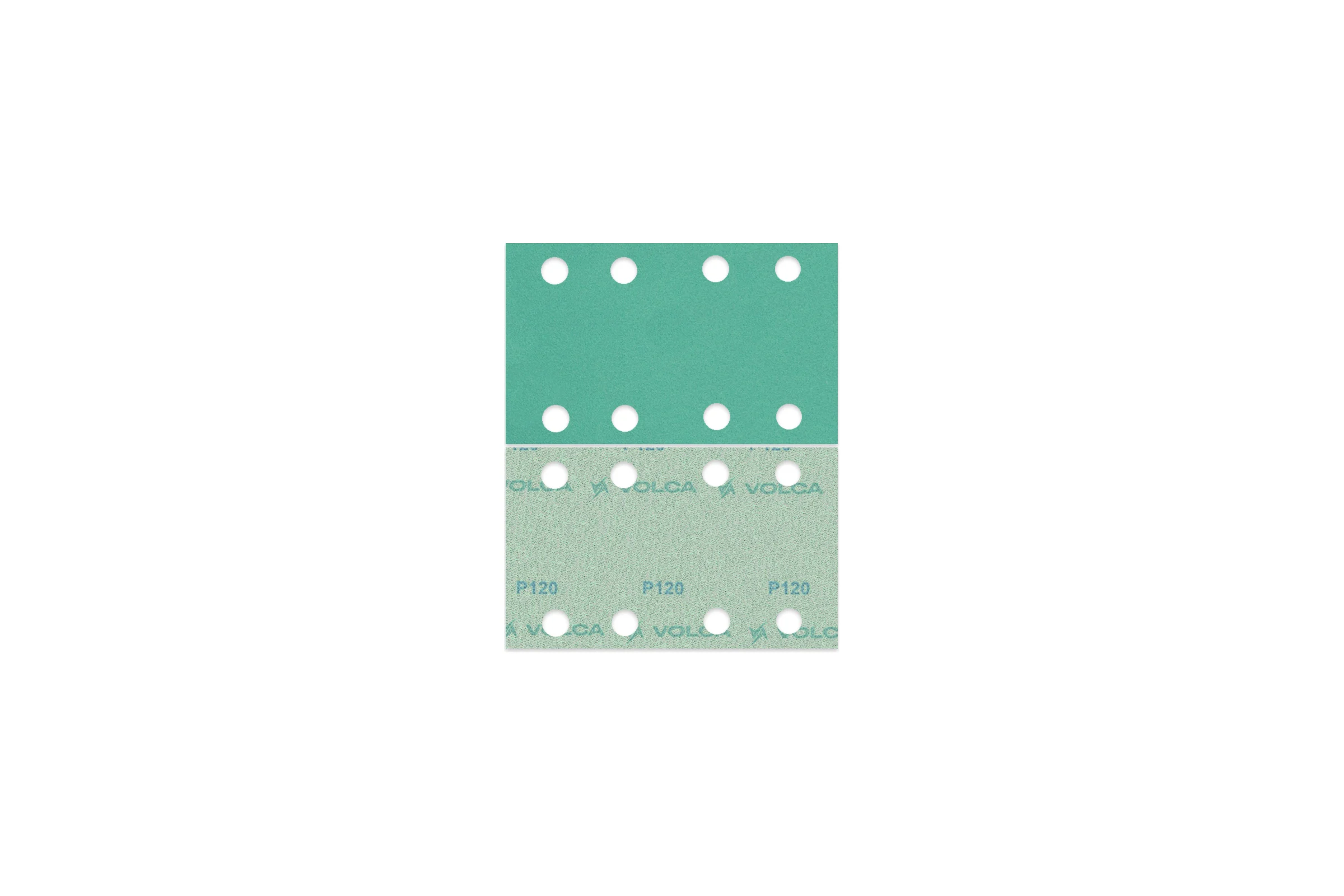 Полоса абразивная на пленочной основе Emerald 81x133 мм, 8 отв., P120., 50 шт VOLCA 52211013012
