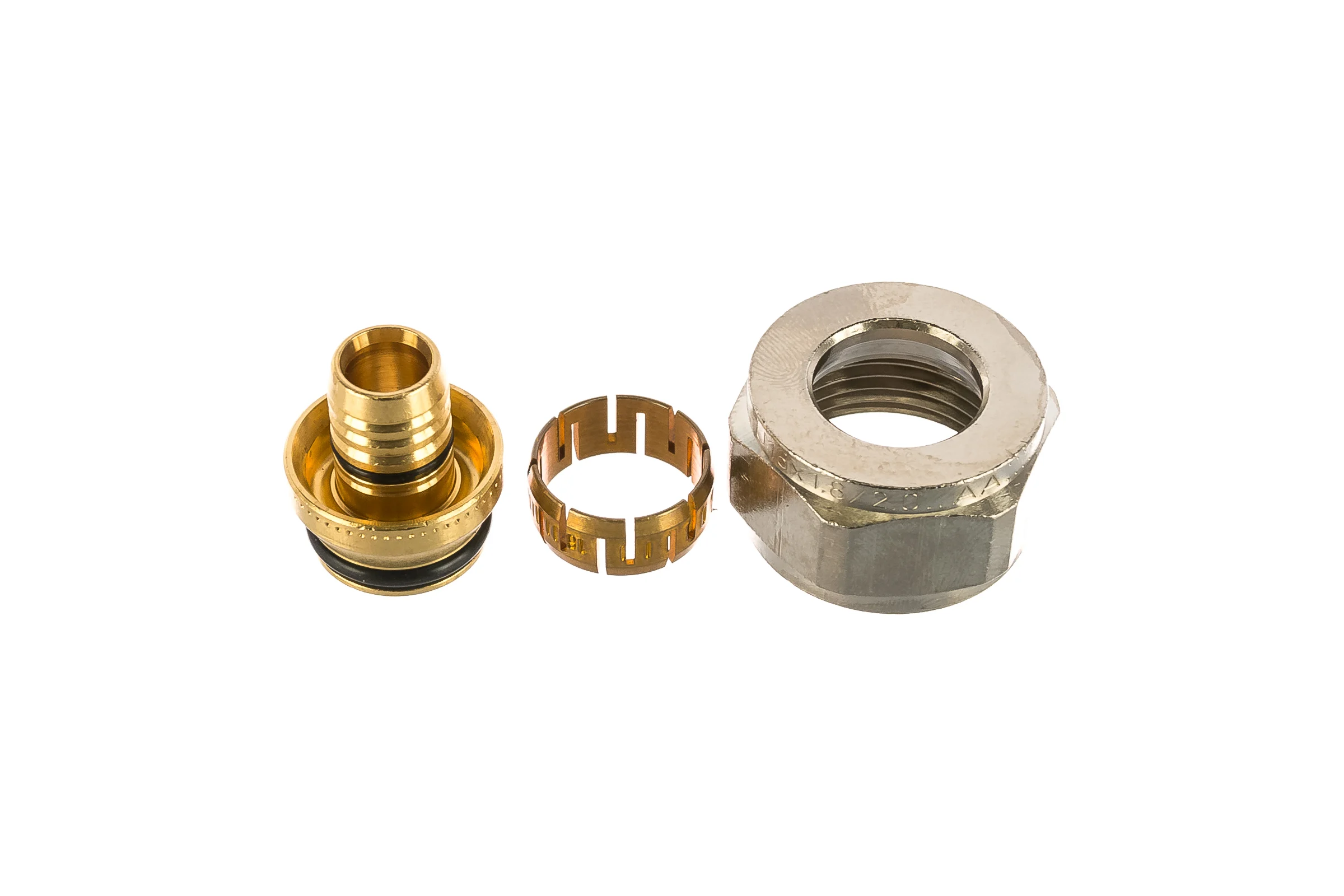 Зажимной адаптер из покрытой латуни UPONOR FLEX-X PE-X 16X1,8/2,0-3/4"ВР евроконус '10Ф UP 1057441