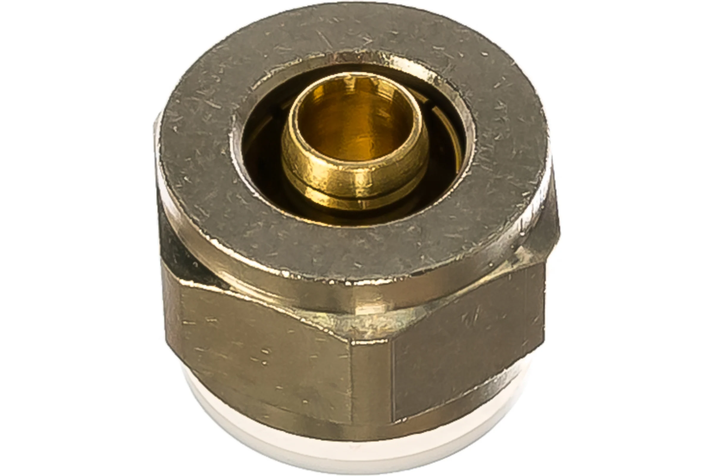 Зажимной адаптер из покрытой латуни UPONOR FLEX-X PE-X 16X2,2-3/4"ВР евроконус '10Ф UP 1045542