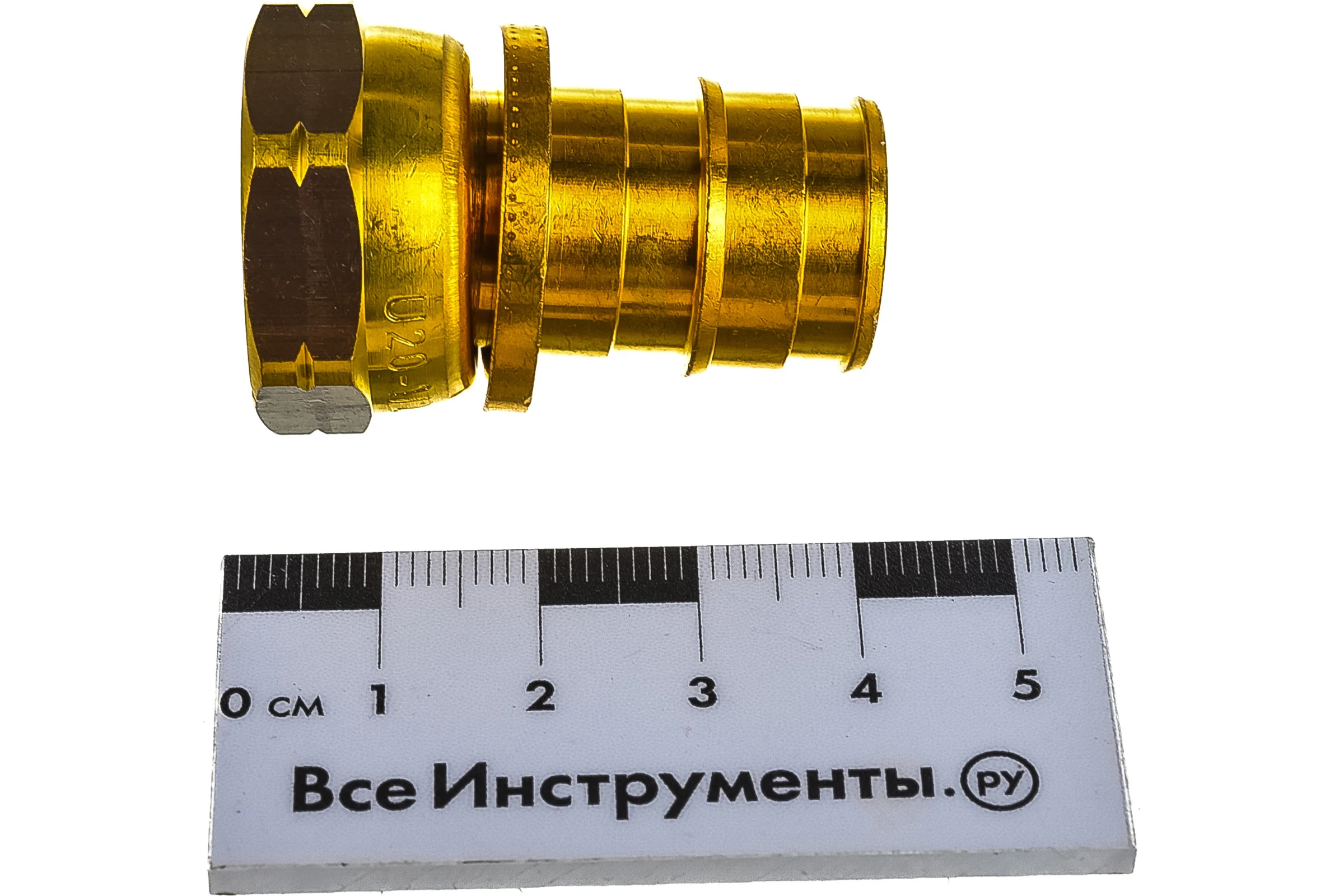 Штуцер с накидной гайкой UPONOR Q&E 20-G1/2"НГ '60Ф UP 1023015