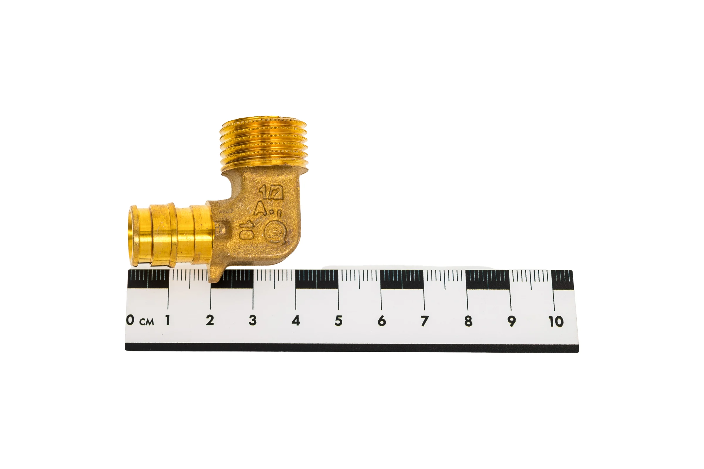 Угольник с наружной резьбой UPONOR Q&E 16-G1/2"НР '80Ф UP 1023019