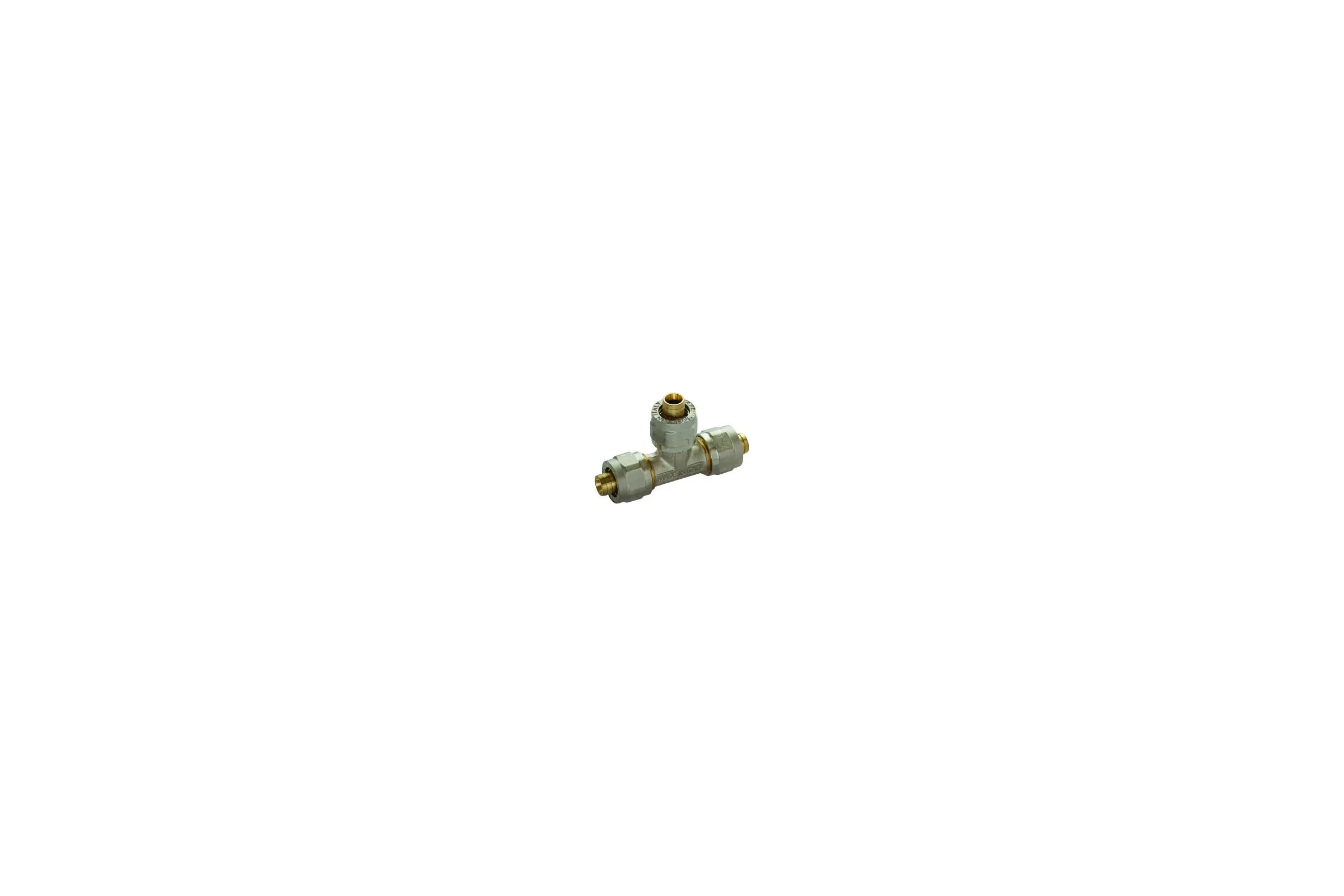 Тройник с 3 адаптером APE 16х16х16 731L 16x16x16