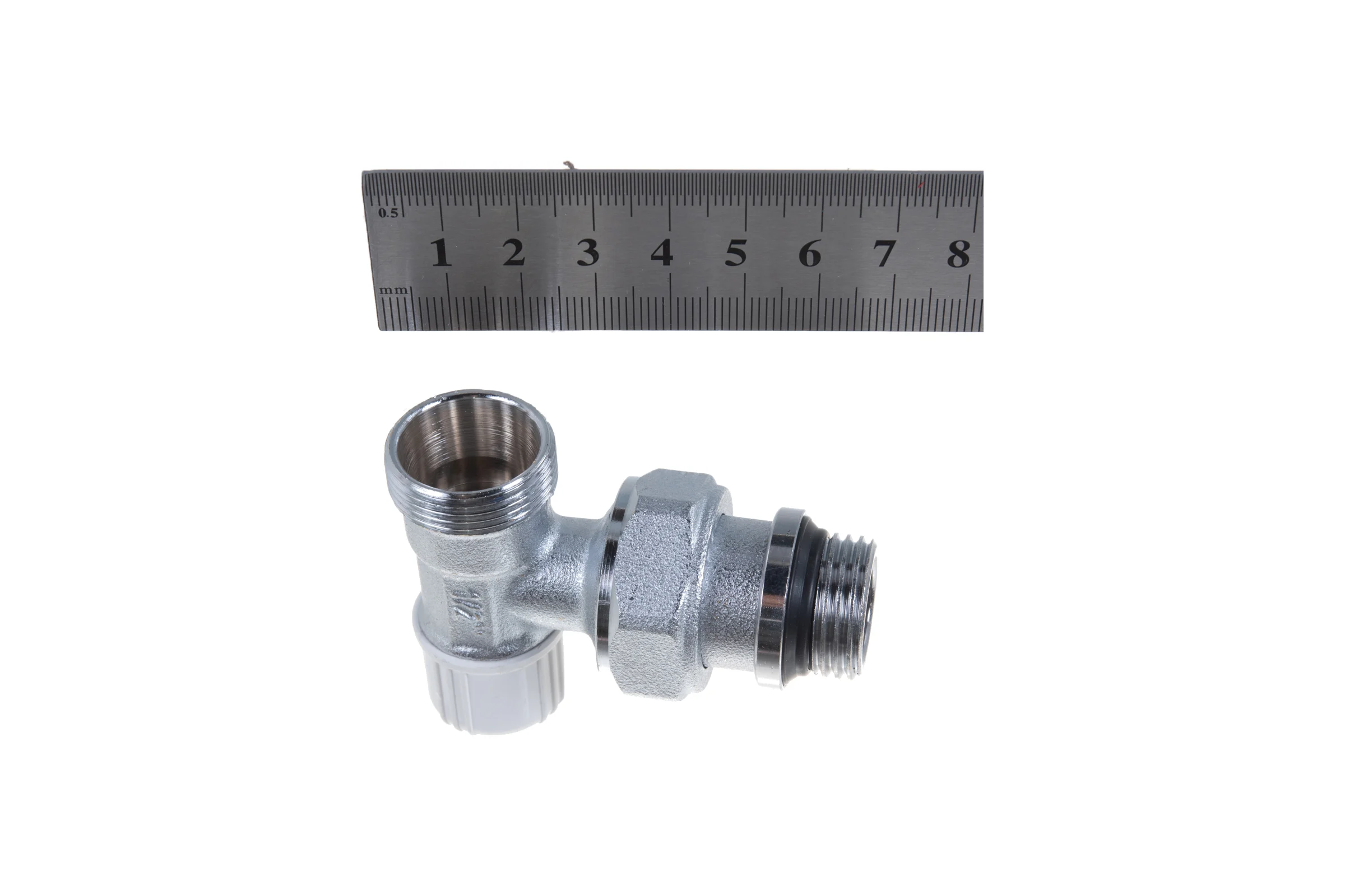 Запорный угловой вентиль FAR 1/2" М24х19, уплотнение EPDM FV 1105 C12
