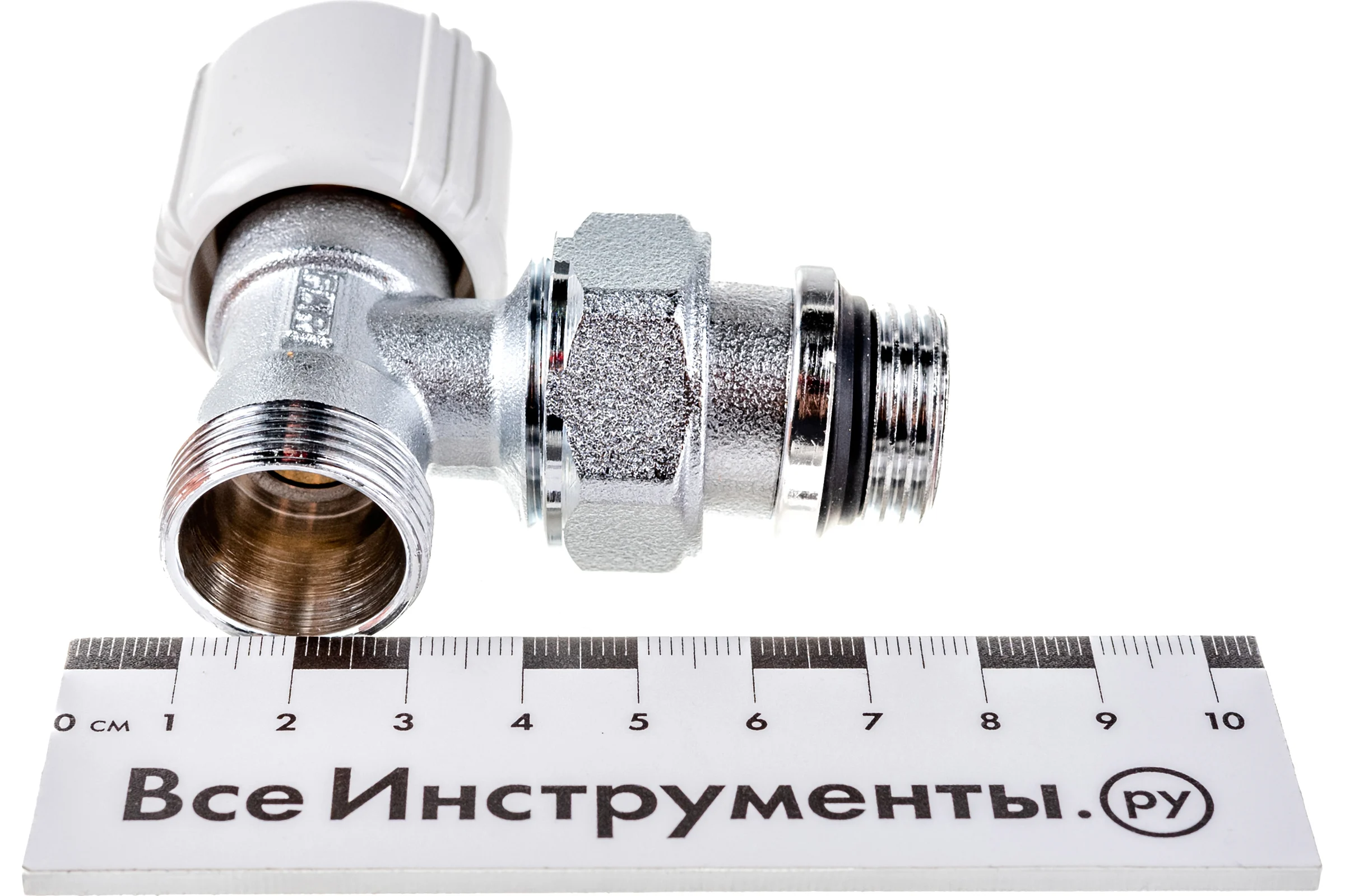 Регулирующий угловой вентиль FAR 1/2" М24х19, уплотнение EPDM FV 1055 C12