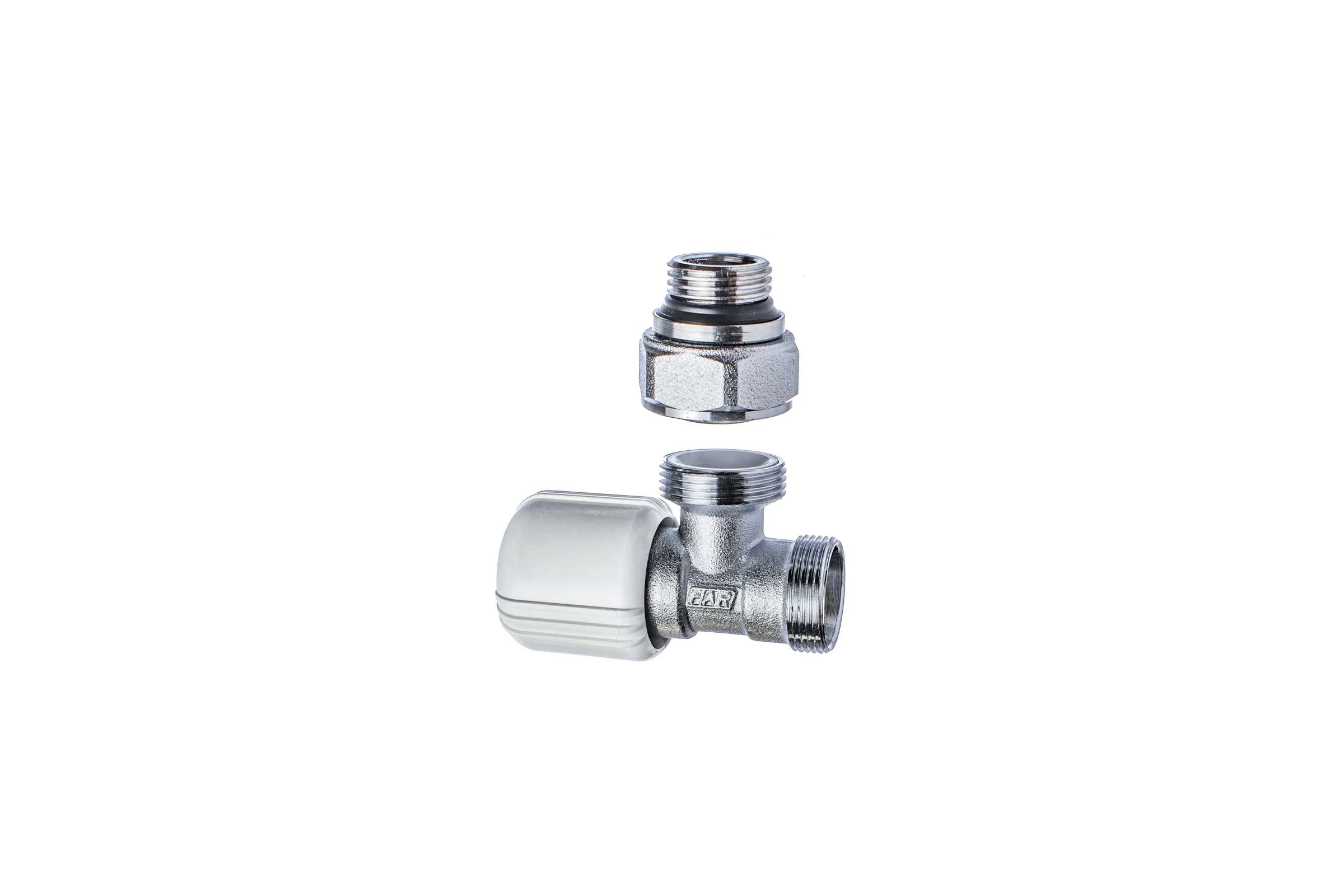 Регулирующий угловой вентиль FAR 1/2" М24х19, уплотнение EPDM FV 1055 C12