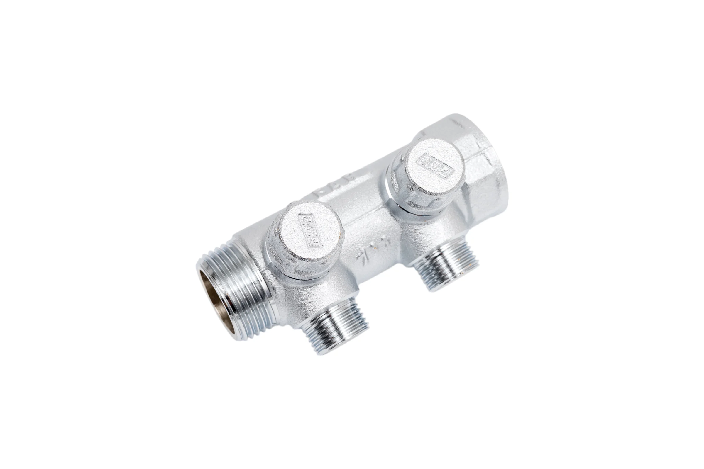 Запорный коллектор с 2 отводами FAR 1" 1/2" НР FK 3860 112