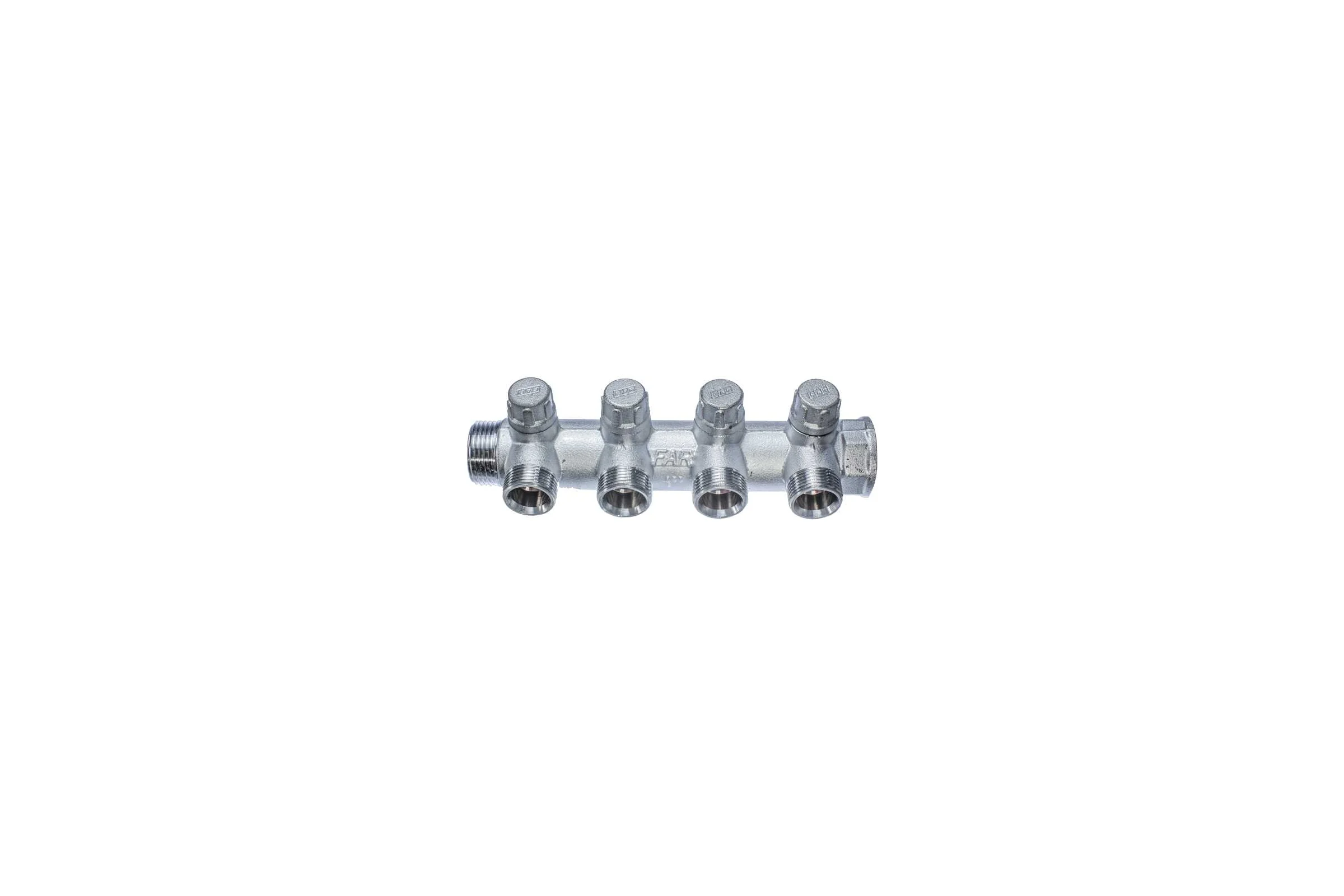 Запорный коллектор с 4 отводами FAR 1" 3/4" НР FK 3873 134