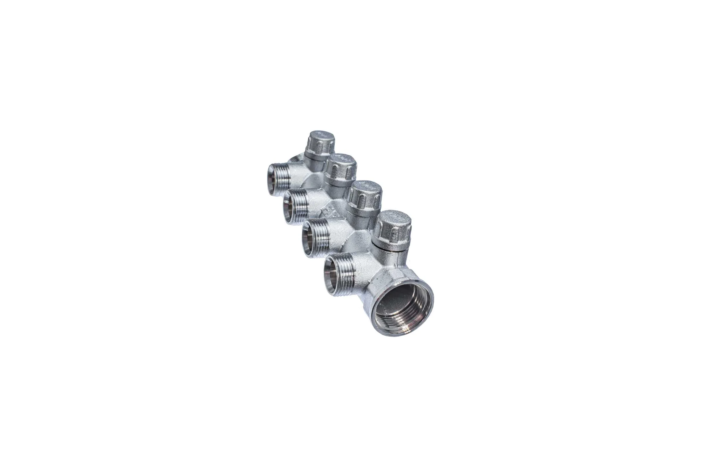 Запорный коллектор с 4 отводами FAR 1" 3/4" НР FK 3873 134