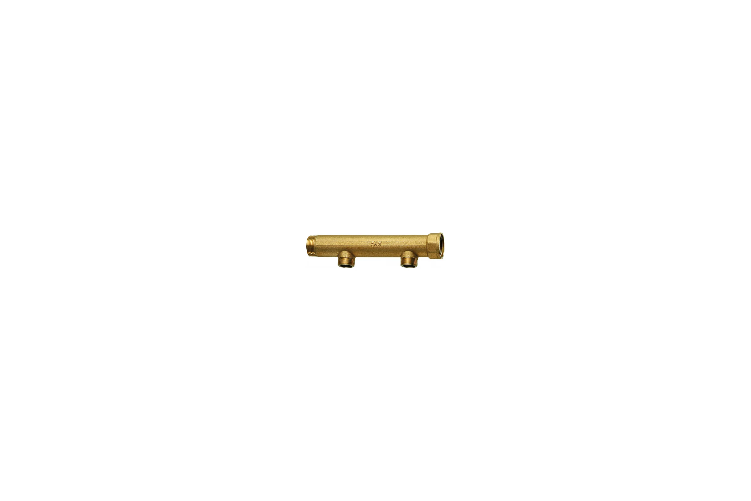 Коллектор с 2 отводами FAR 1" 1/2" НР FK 3616 112