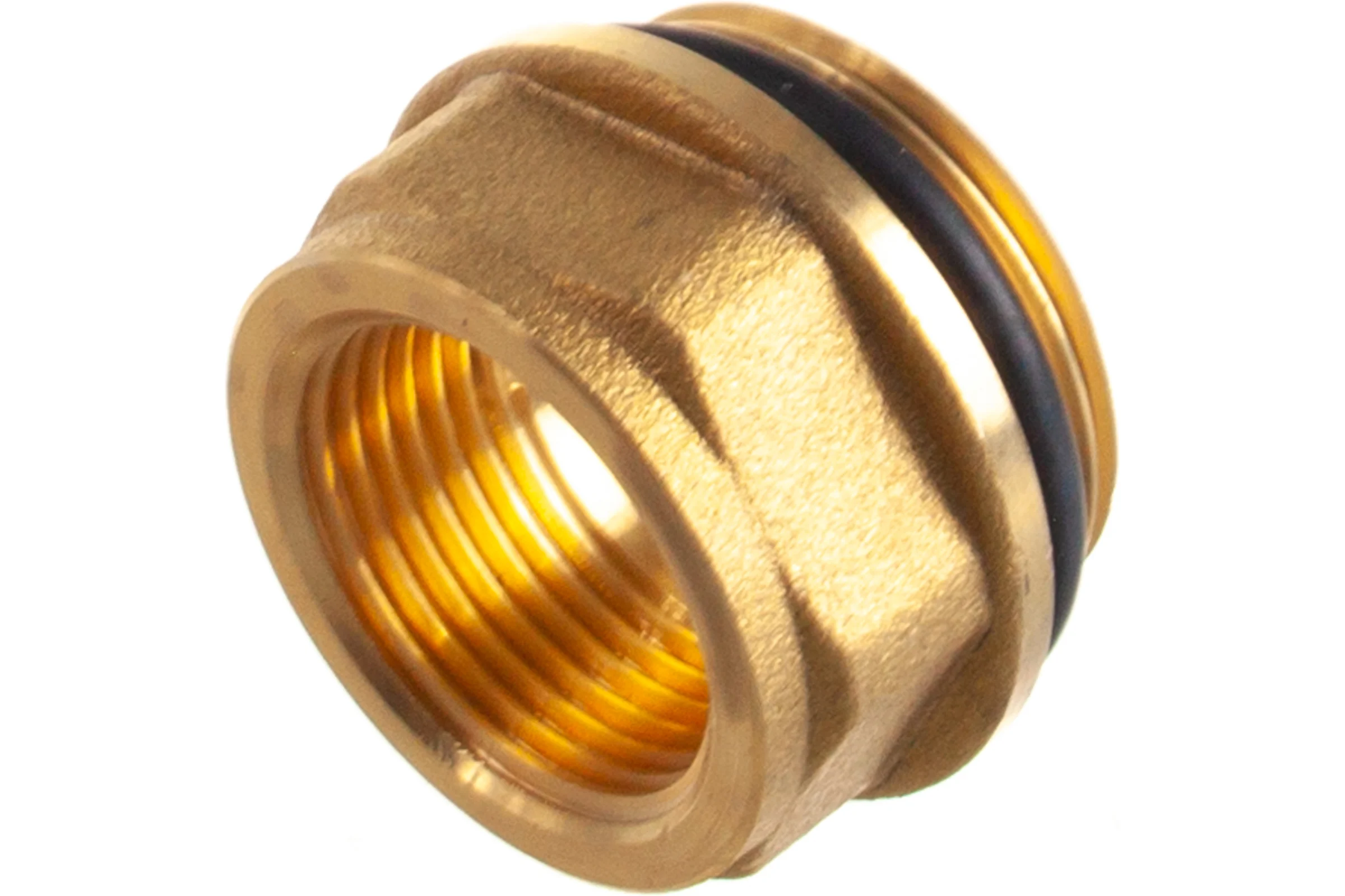 Латунный переходник с уплотнением FAR 1" x 3/4" FK 4199 134