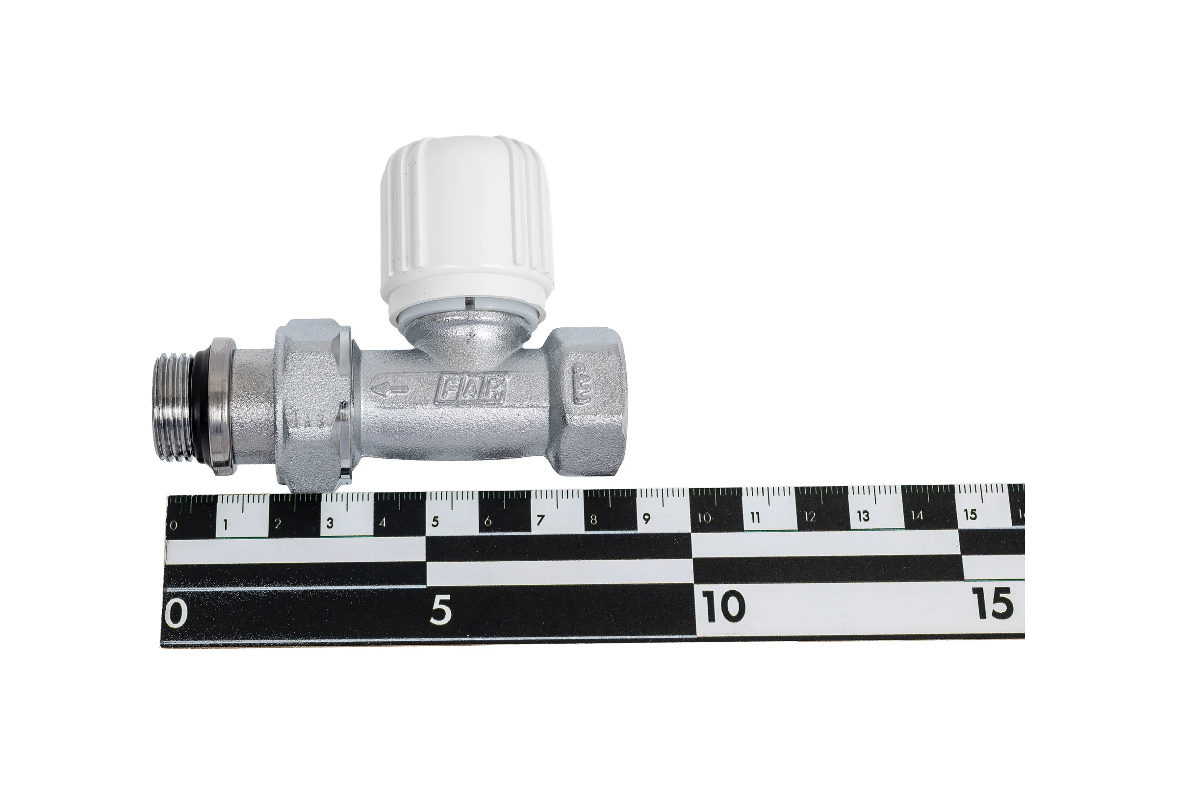 Прямой терморегулирующий вентиль FAR 1/2" ВР, EPDM FT 1641 12